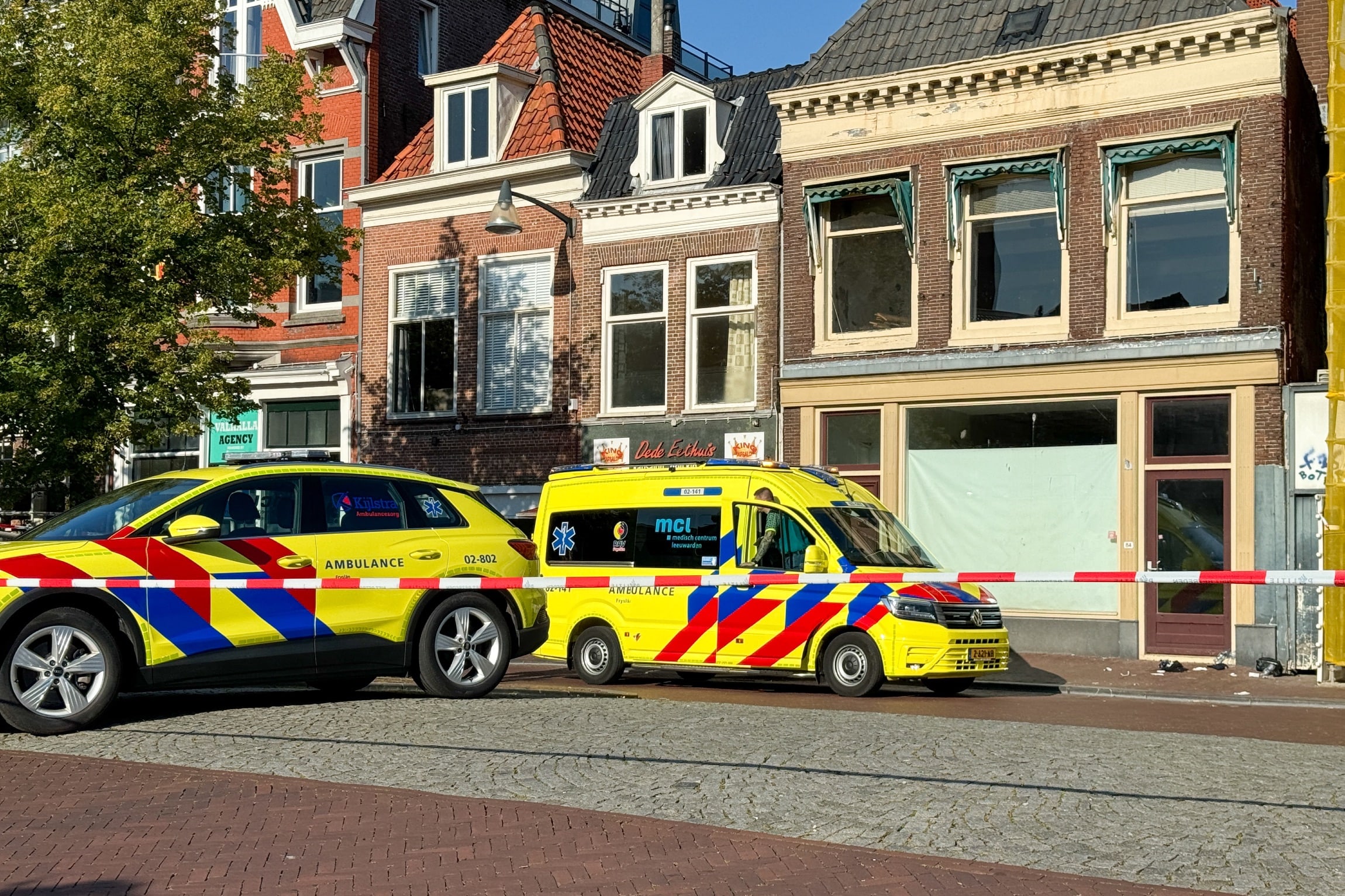 Zwaargewonde na schietpartij in horecazaak Leeuwarden