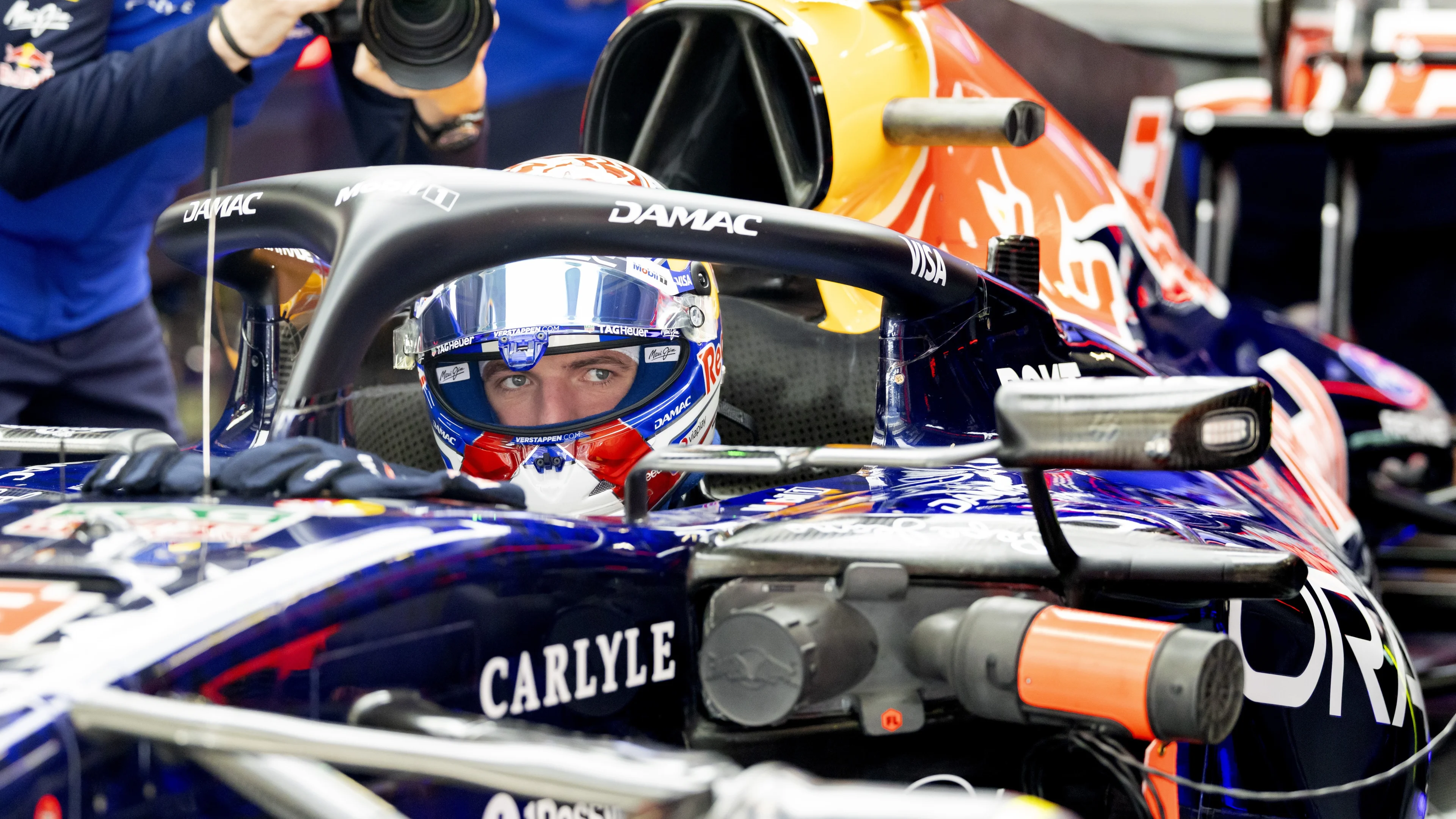 Max Verstappen komt niet verder dan achtste plek in vrije training GP China