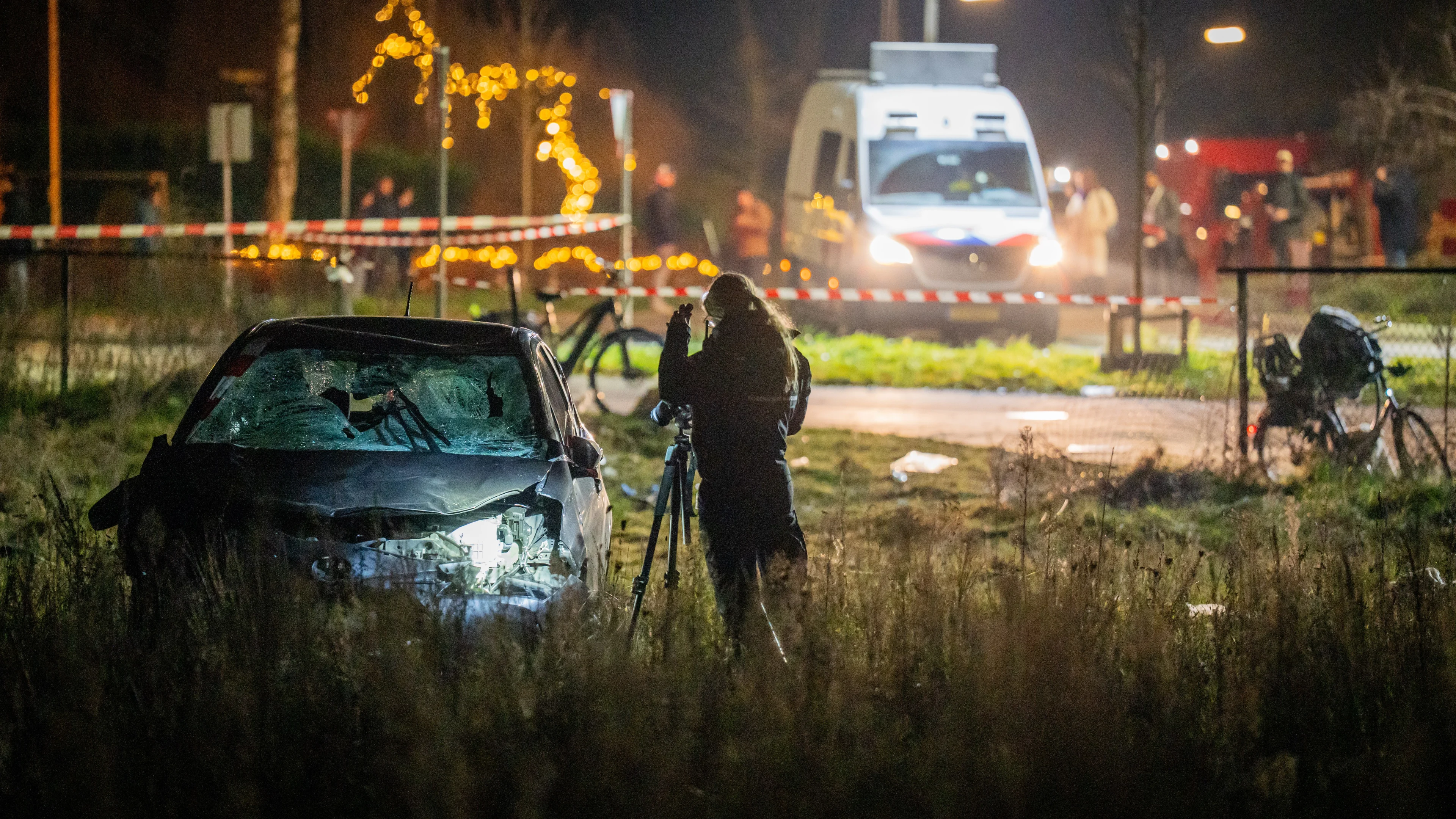 Vrouw (56) die op groep mensen inreed in Nunspeet, ligt in ziekenhuis