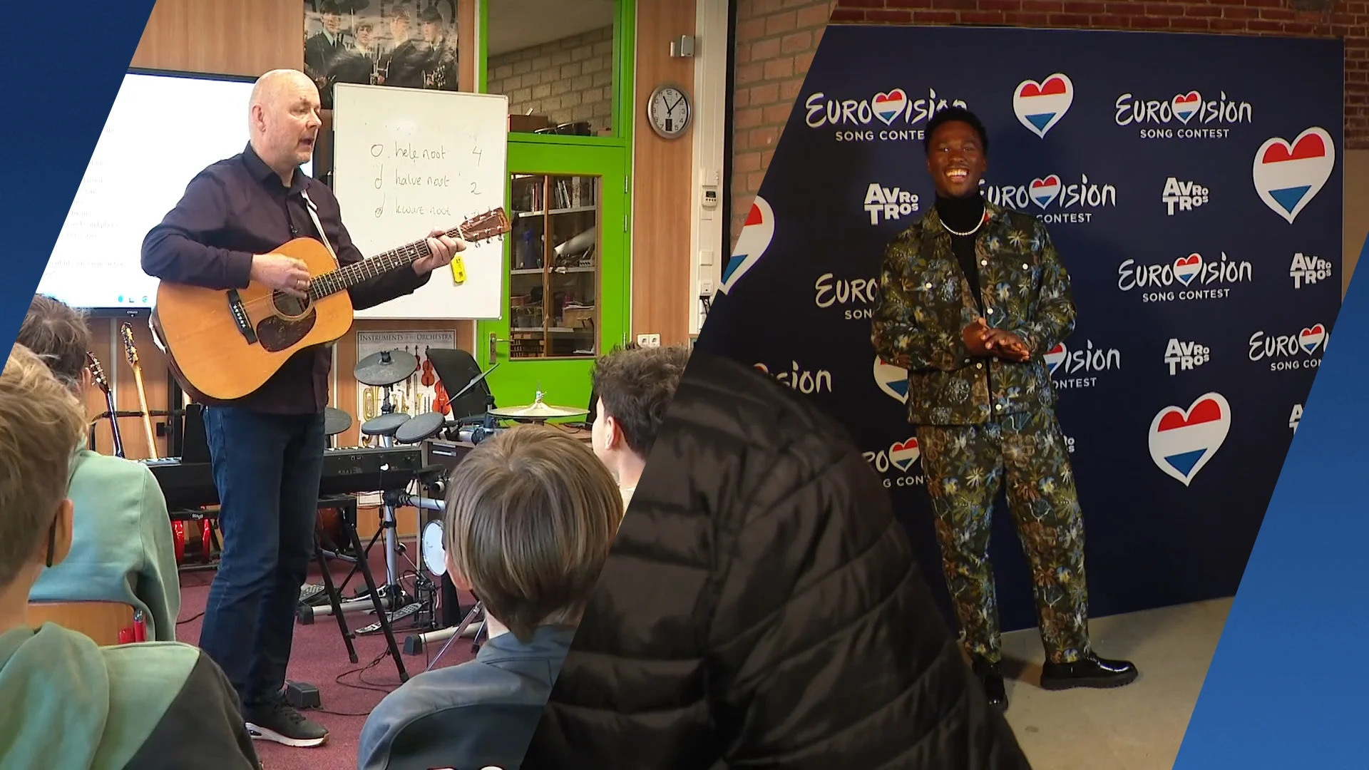 Docenten Enkhuizen apetrots dat hun oud-leerling Claude naar Songfestival gaat