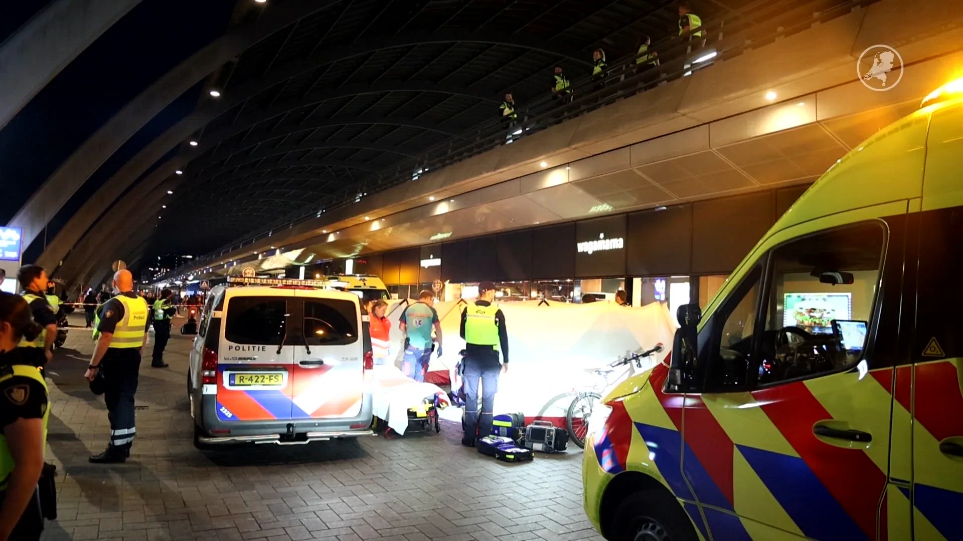Persoon zwaargewond na incident bij Centraal Station