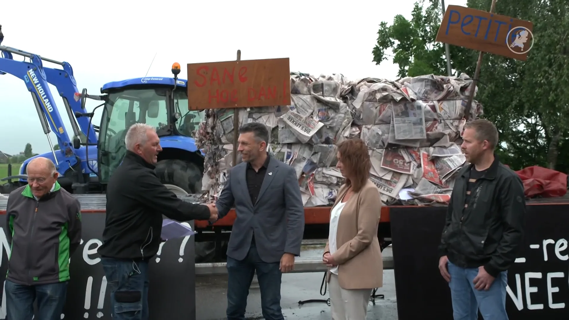 Boeren in Krimpenerwaard voeren druk op tegen nieuwe stikstofplannen provincie
