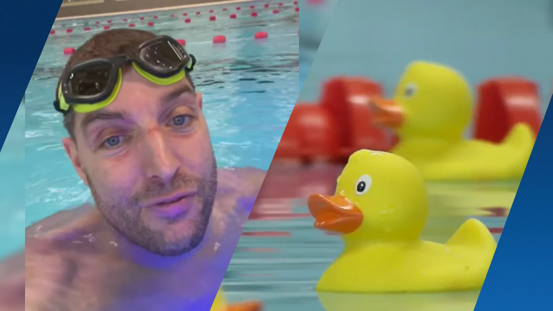 Achteruit zwemmend naar record: Van der Weijden haalt duizenden euro’s op