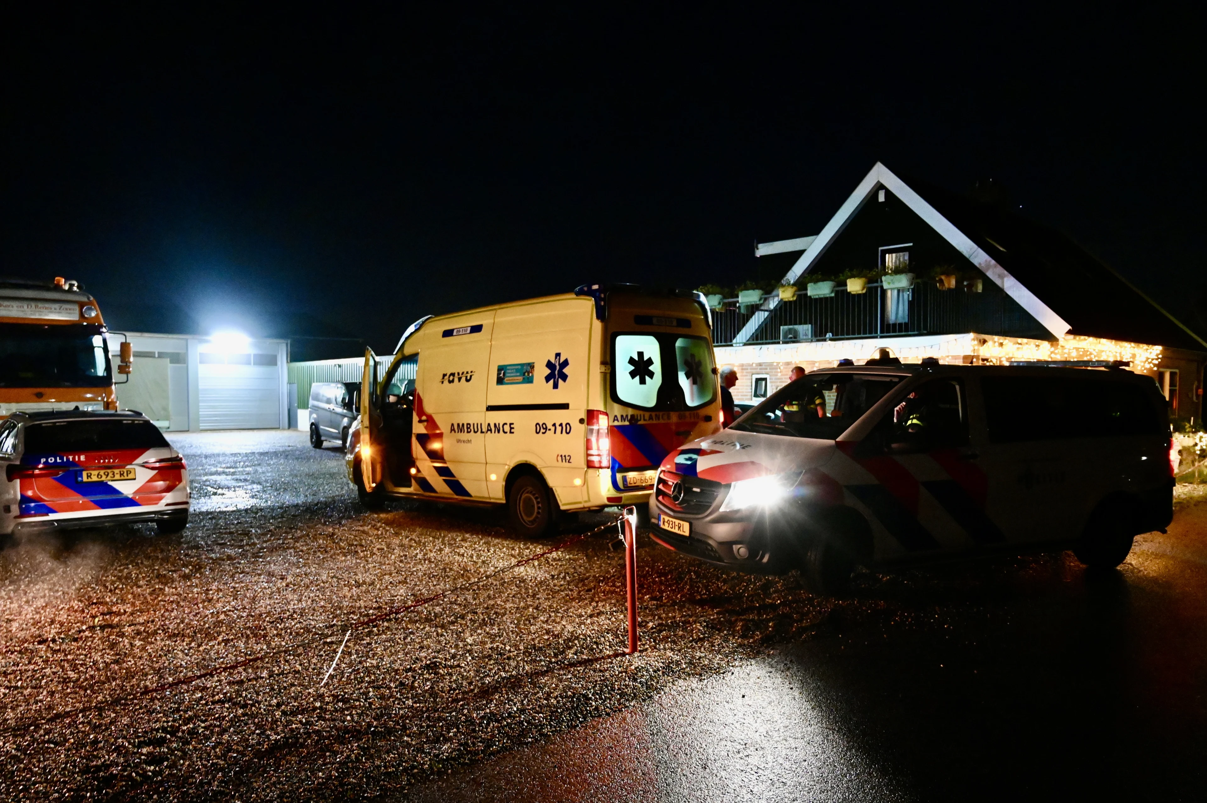 Meerdere gewonden bij nachtelijke overval woning Lopik