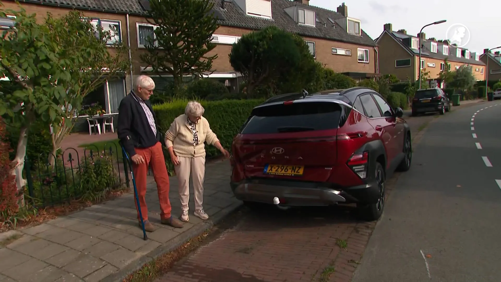 Automobilist richt enorme ravage aan, eigenaren auto schrikken zich kapot