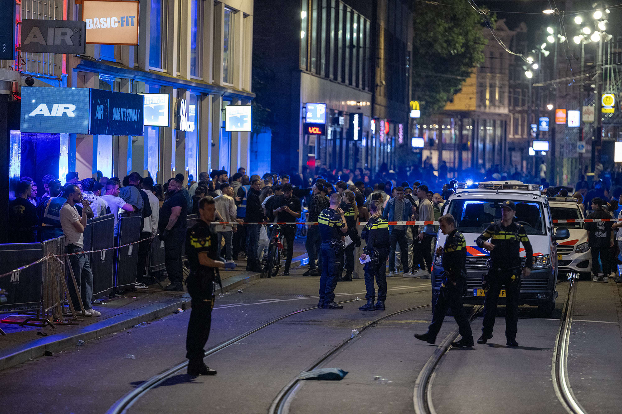 Gewonde door schietpartij bij bekende club in centrum van Amsterdam