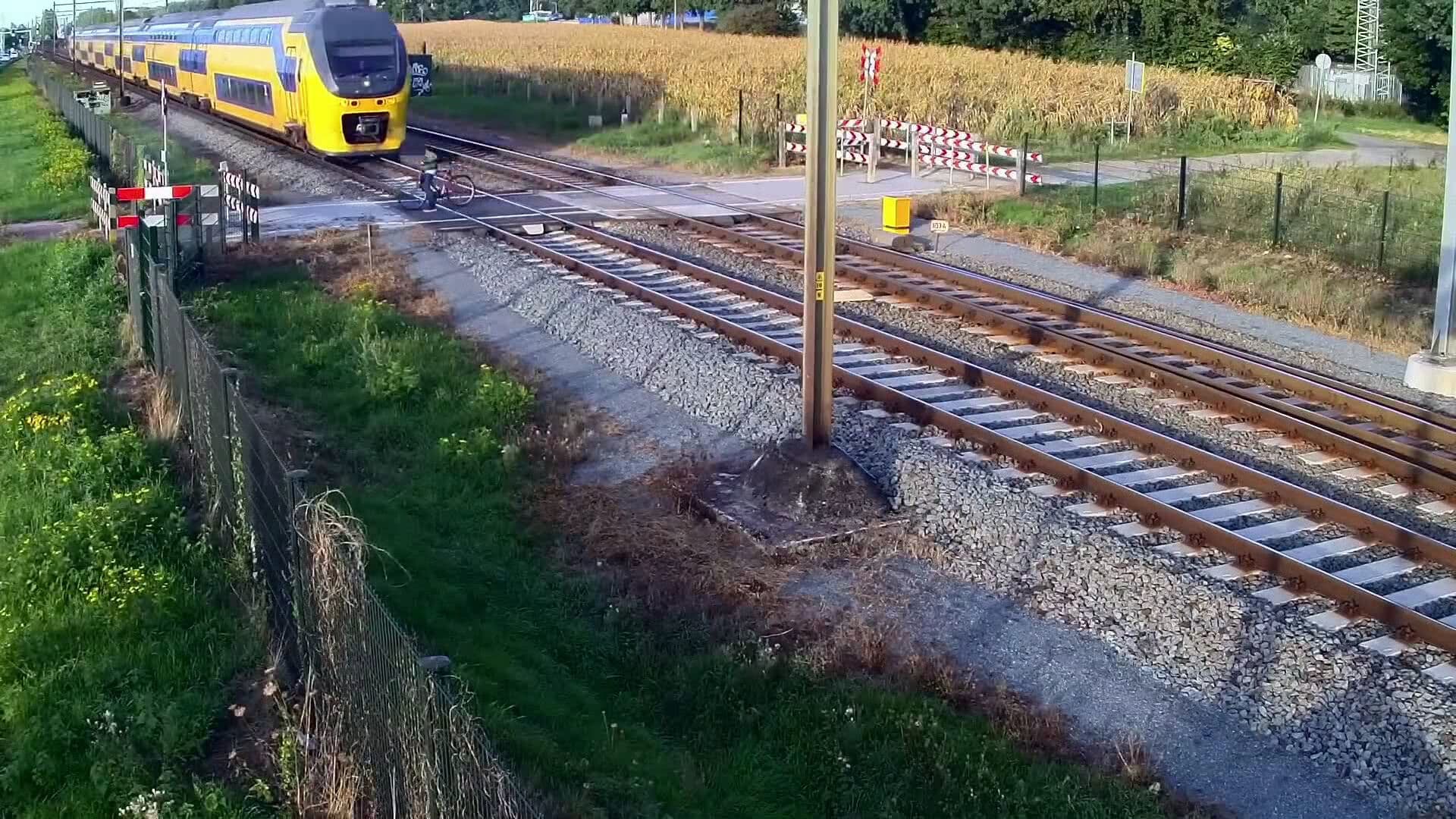 Zorgen om hoog aantal bijna-aanrijdingen bij onbewaakte spoorwegovergangen
