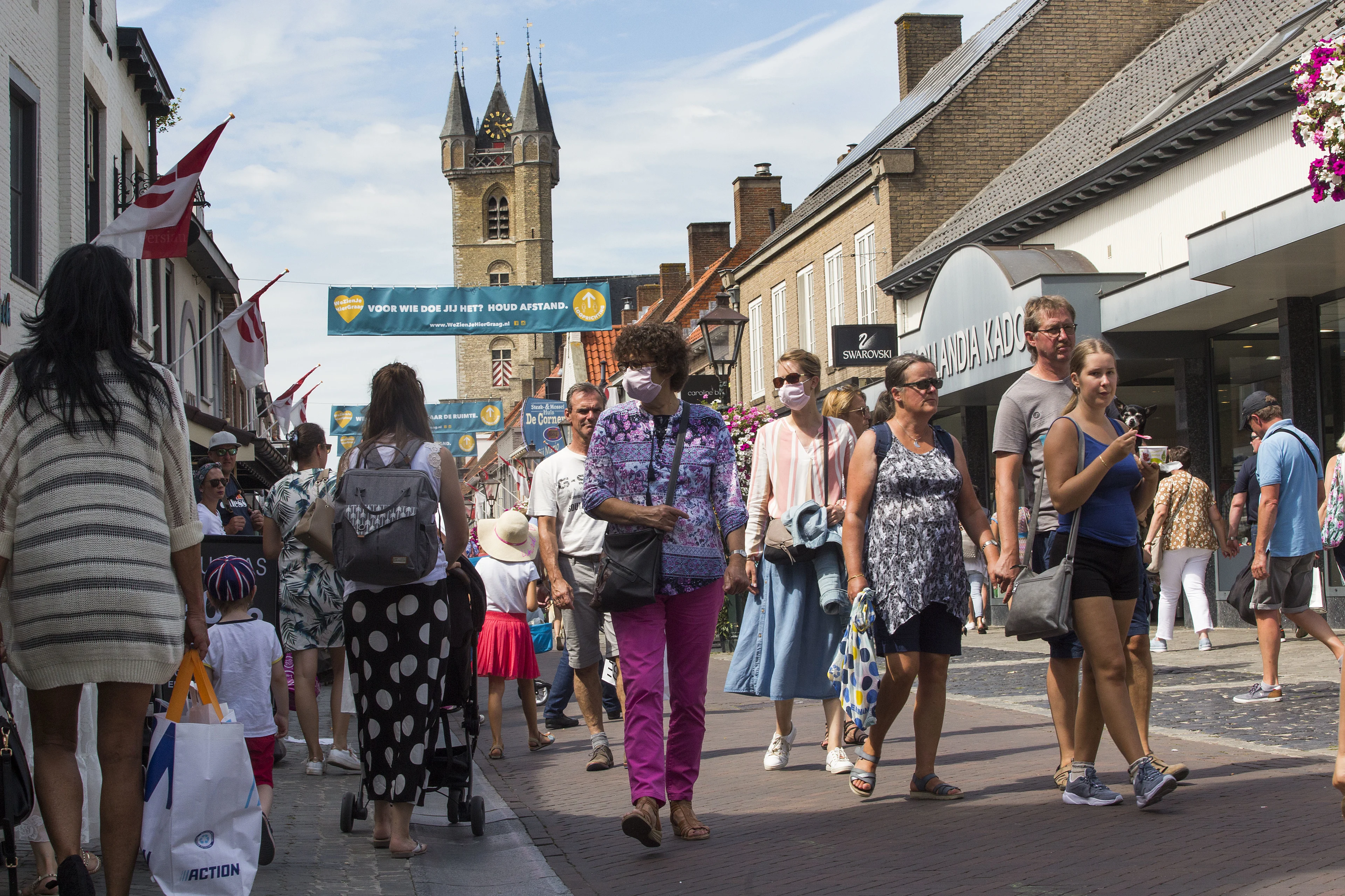Belgische toeristen blijven weg uit Zeeland na oranje reisadvies