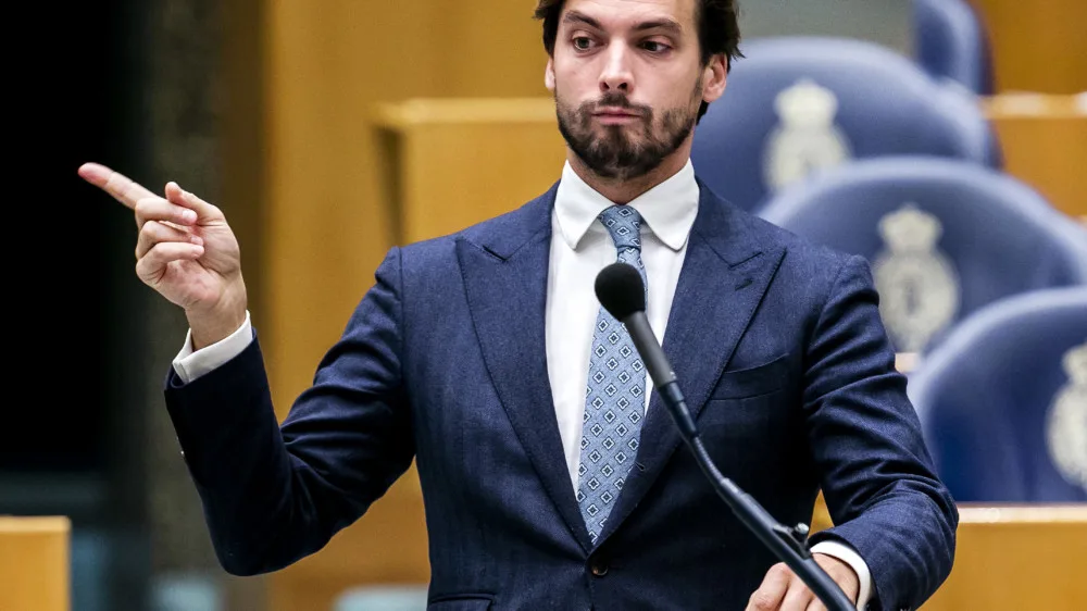 Ophef op sociale media om bericht Thierry Baudet