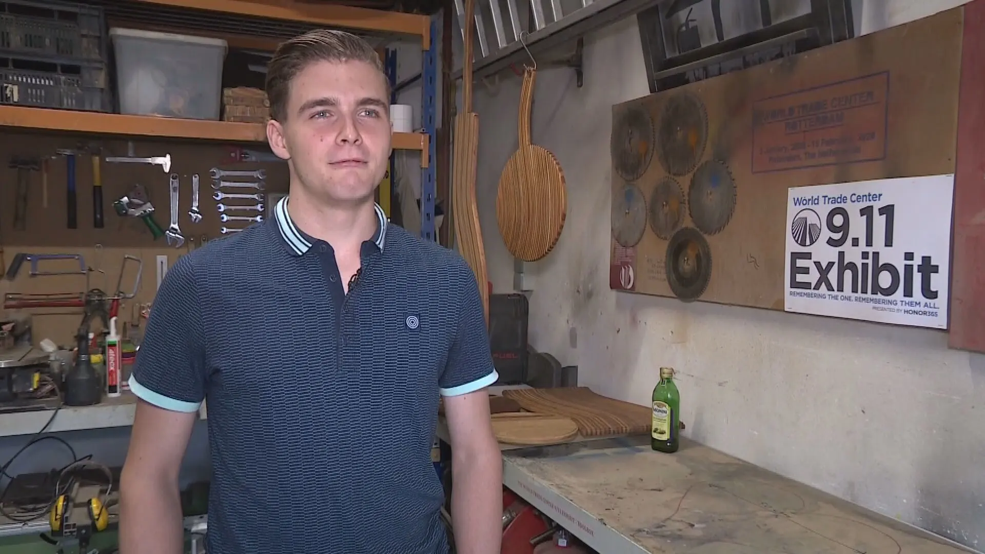 Daan (20) is zijn nagebouwde WTC kwijt aan de Amerikanen: 'Ik weet niet waar het staat'