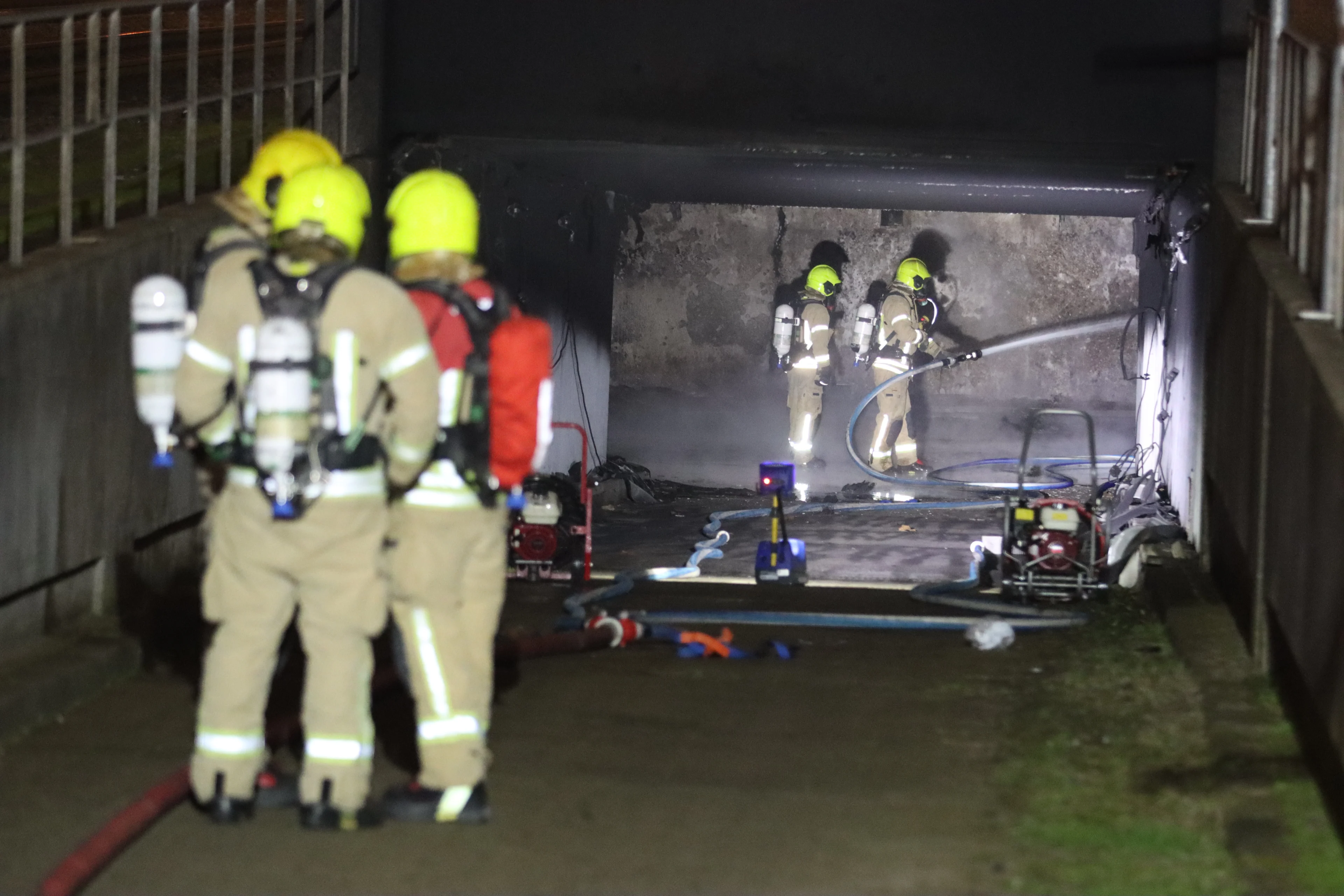 Treinverkeer rond Rotterdam Centraal na brand hervat