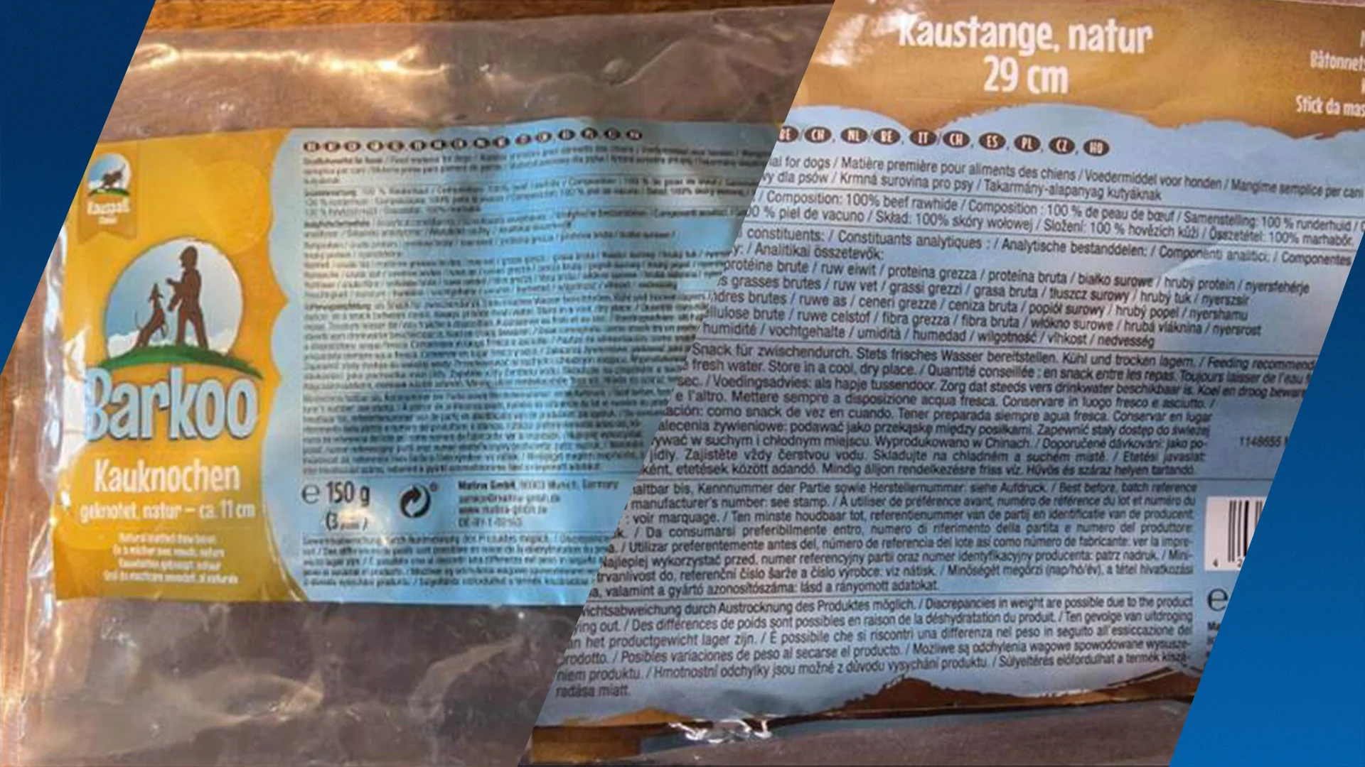 NVWA waarschuwt voor dodelijke kauwbotjes voor honden