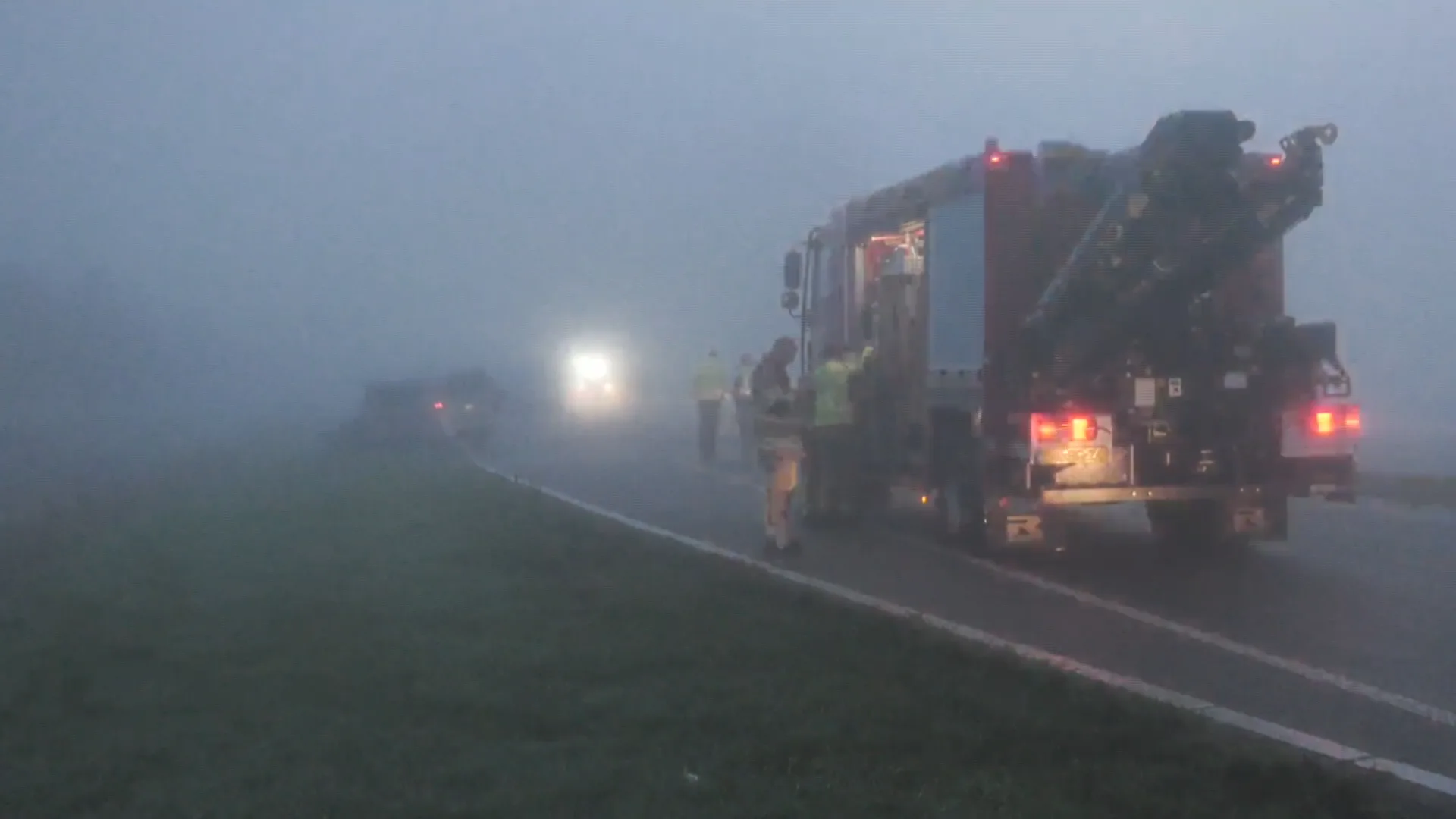 Man (53) en vrouw (58) omgekomen bij ernstig ongeluk met meerdere voertuigen op N305 bij Biddinghuizen