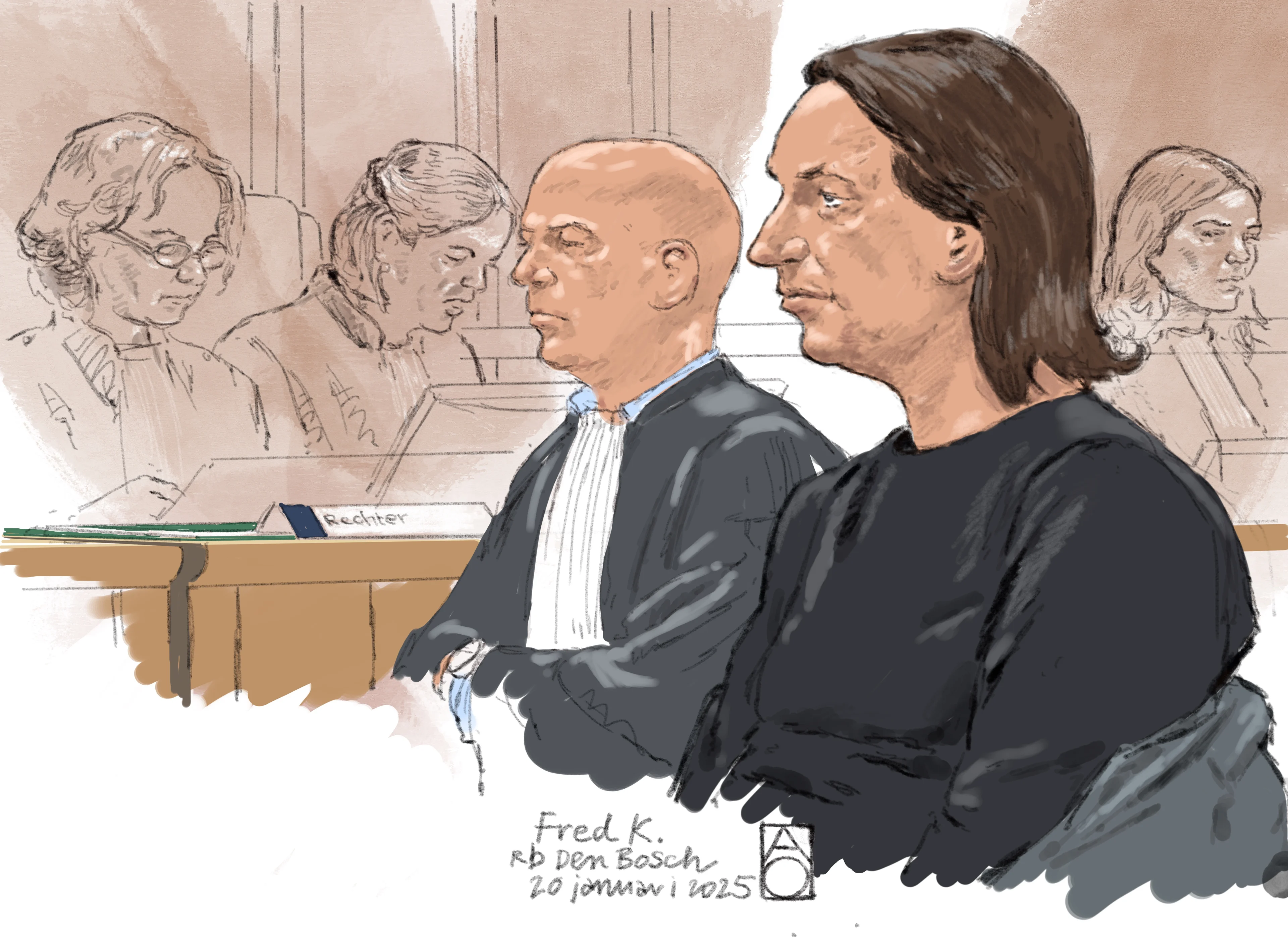 9 jaar cel geëist tegen Fred K. voor verkrachten dochter, nichtje en online misbruik