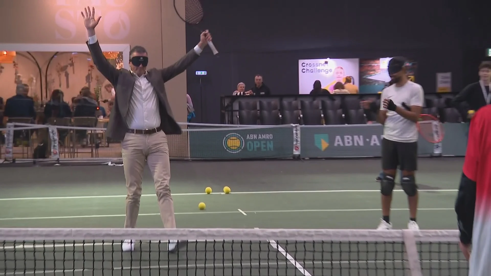 Nederland heeft nog geen blindentennis, Fanny brengt daar verandering in