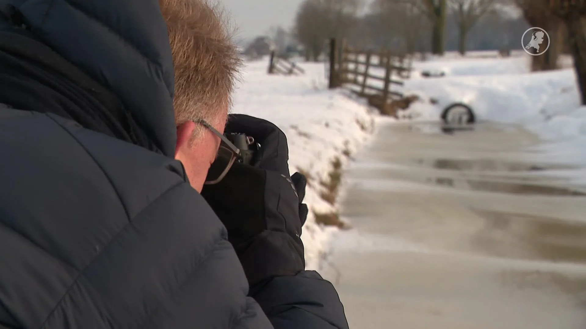 Primetime voor fotografen: Bas en Lies hopen op het ultieme winterkiekje