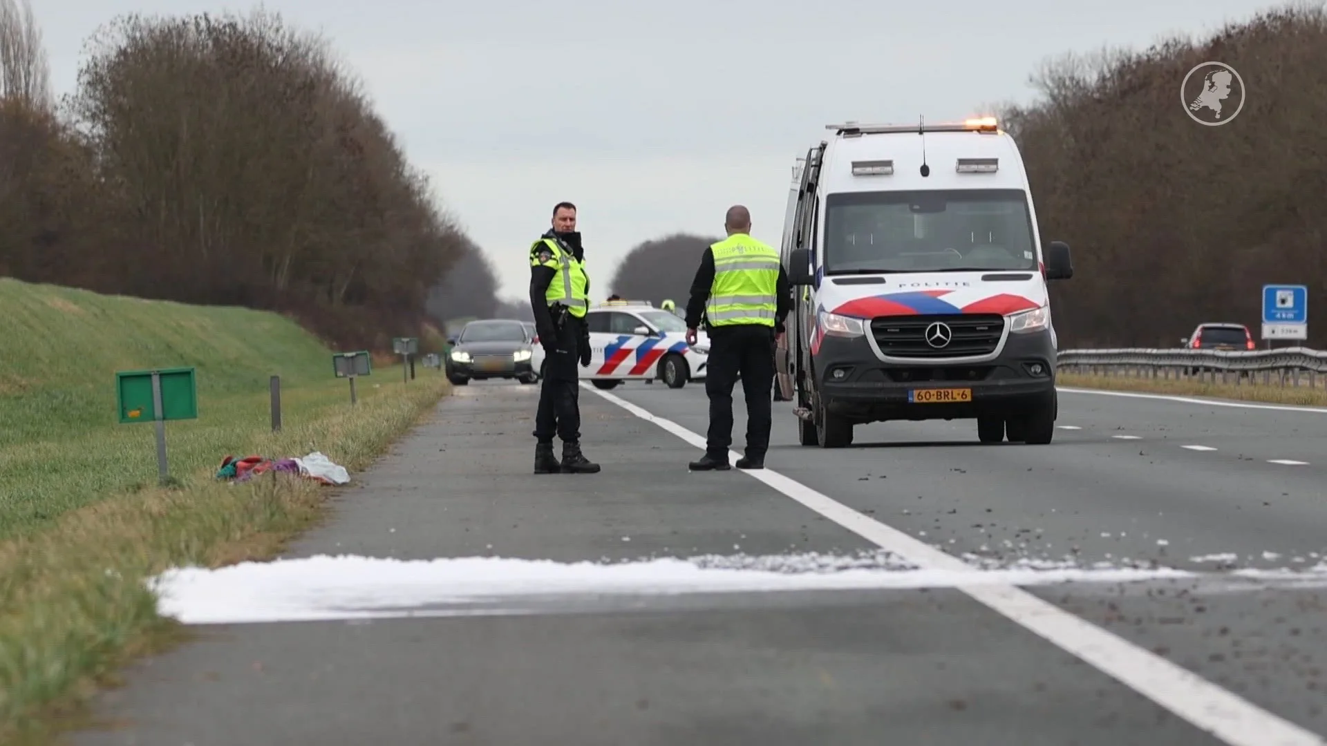 Meerdere gewonden bij ongeluk op A31 bij Zweins