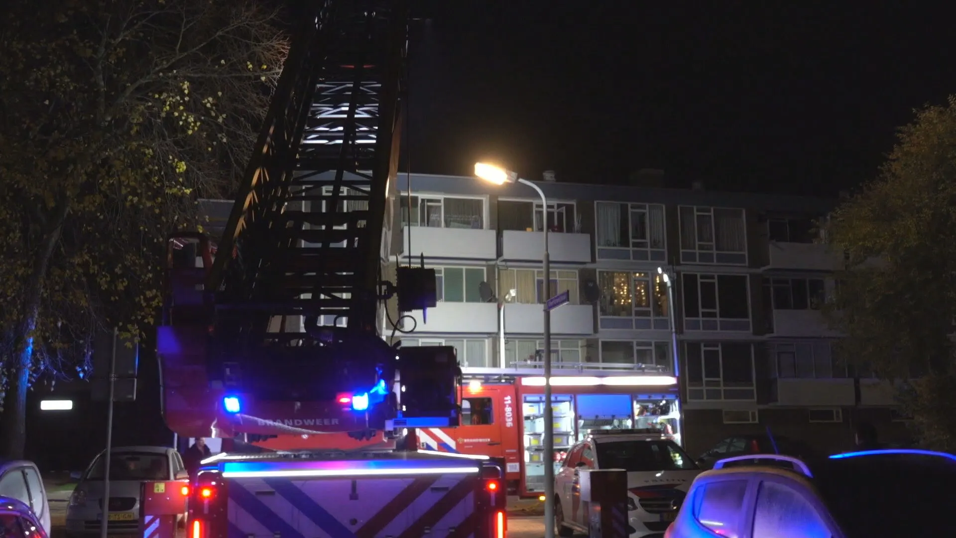 Vijf gewonden na brand in flat Wormerveer