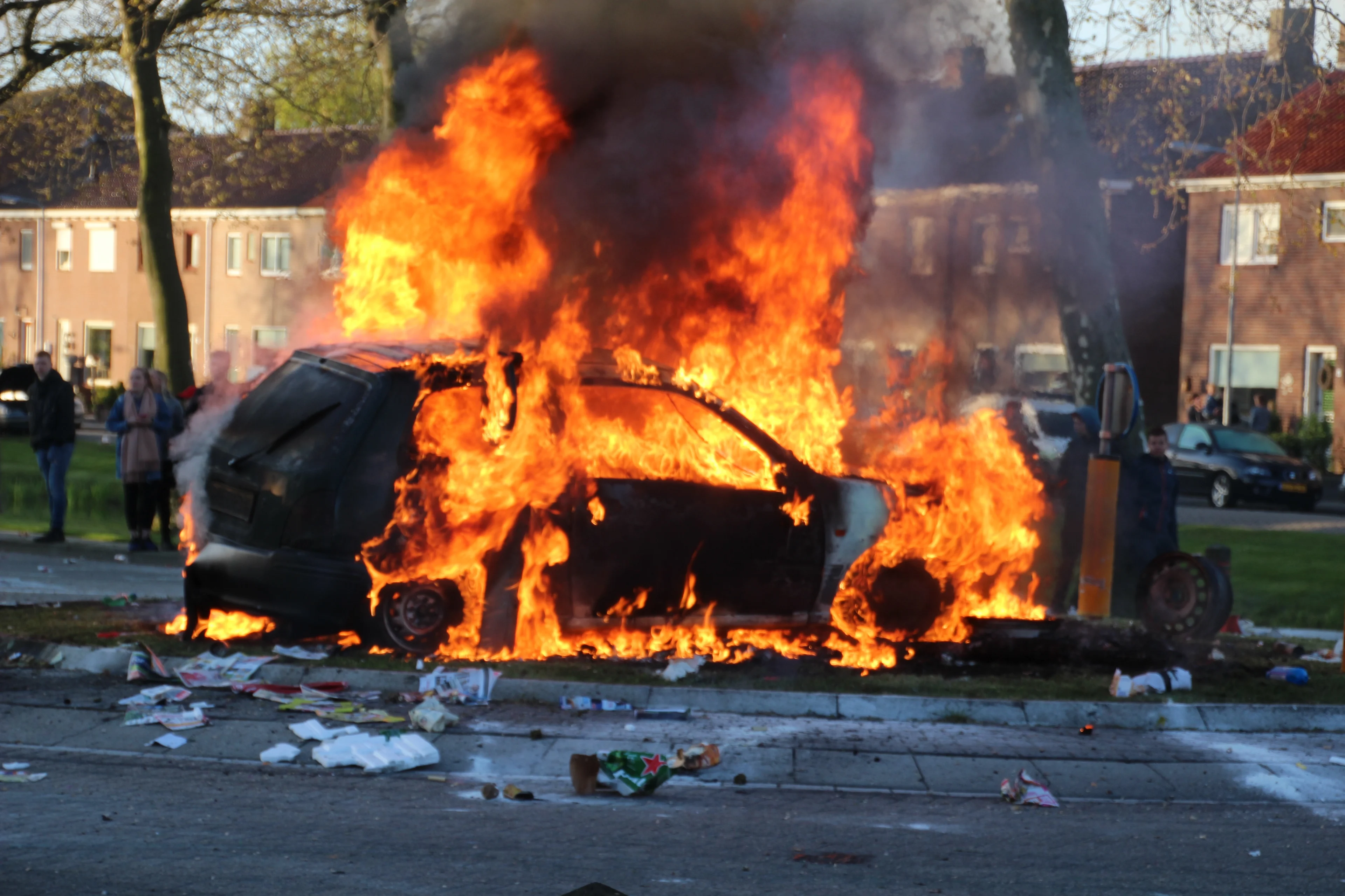 Steeds meer autobranden, verzekeraars zien 'zeer zorgelijke' trend