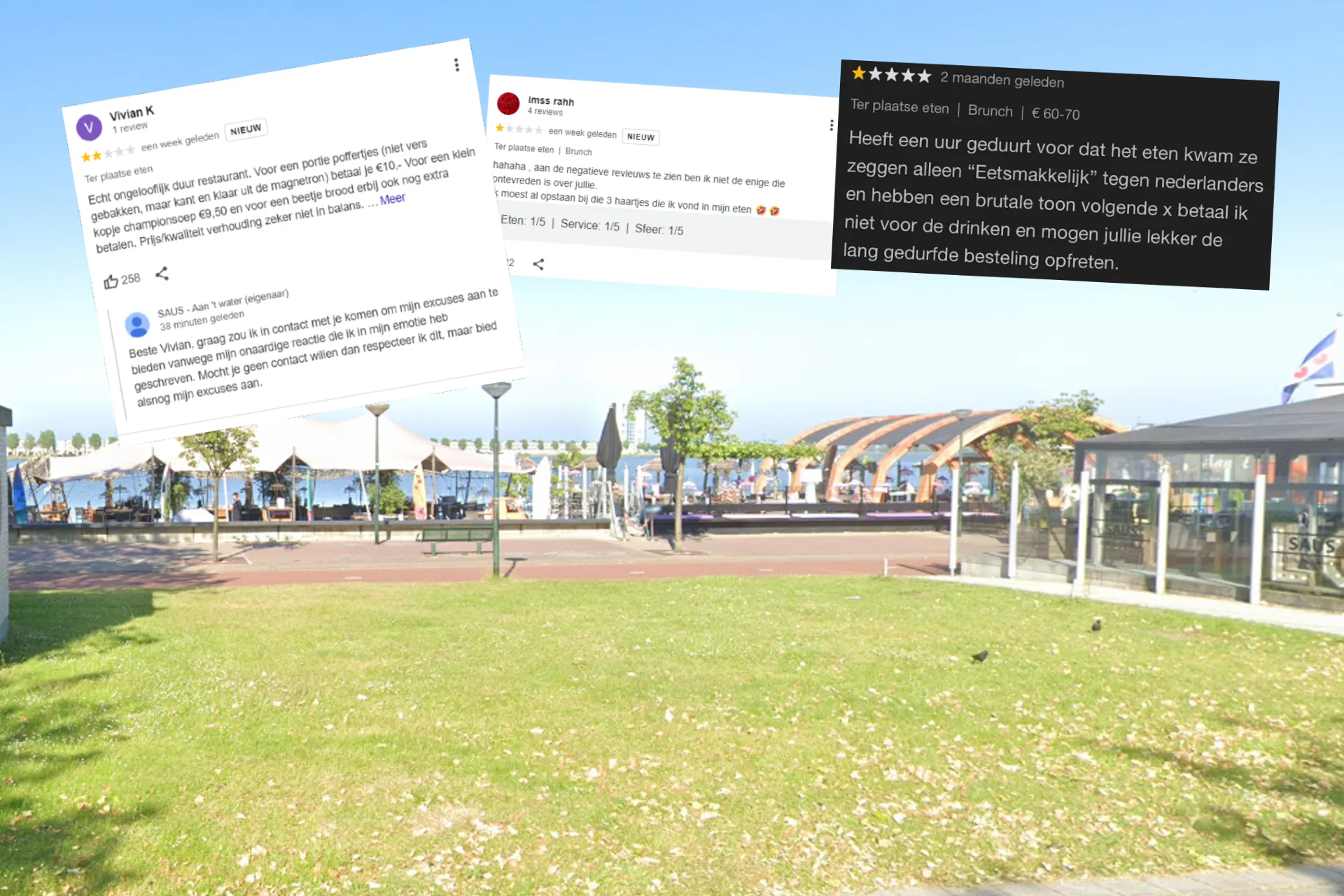 Ondernemer maakt excuses nadat zijn reactie op slechte recentie viral gaat: 'Volumineuze, bourgondische vrouw'