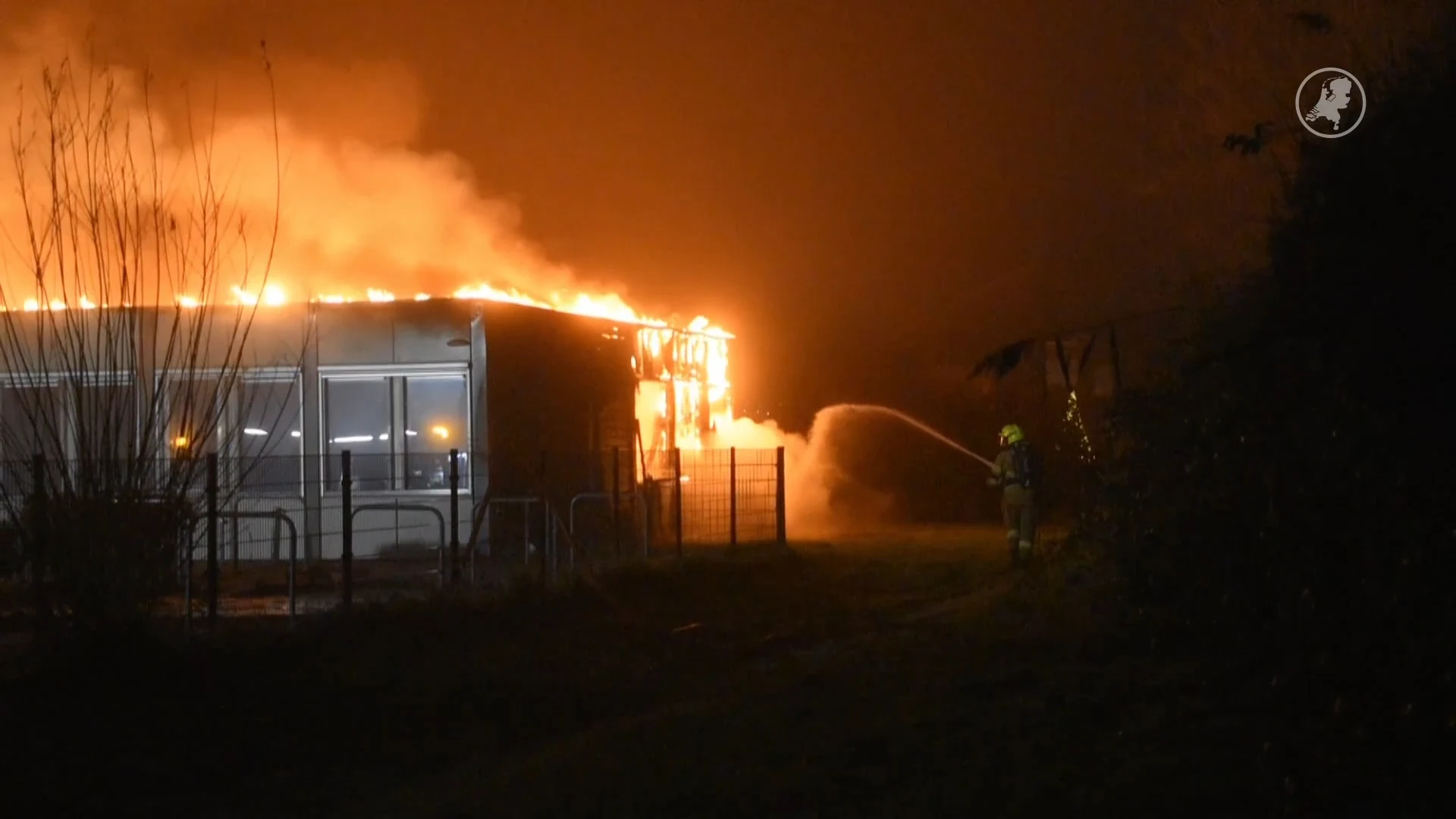 Schoolpand verwoest door brand in Huissen
