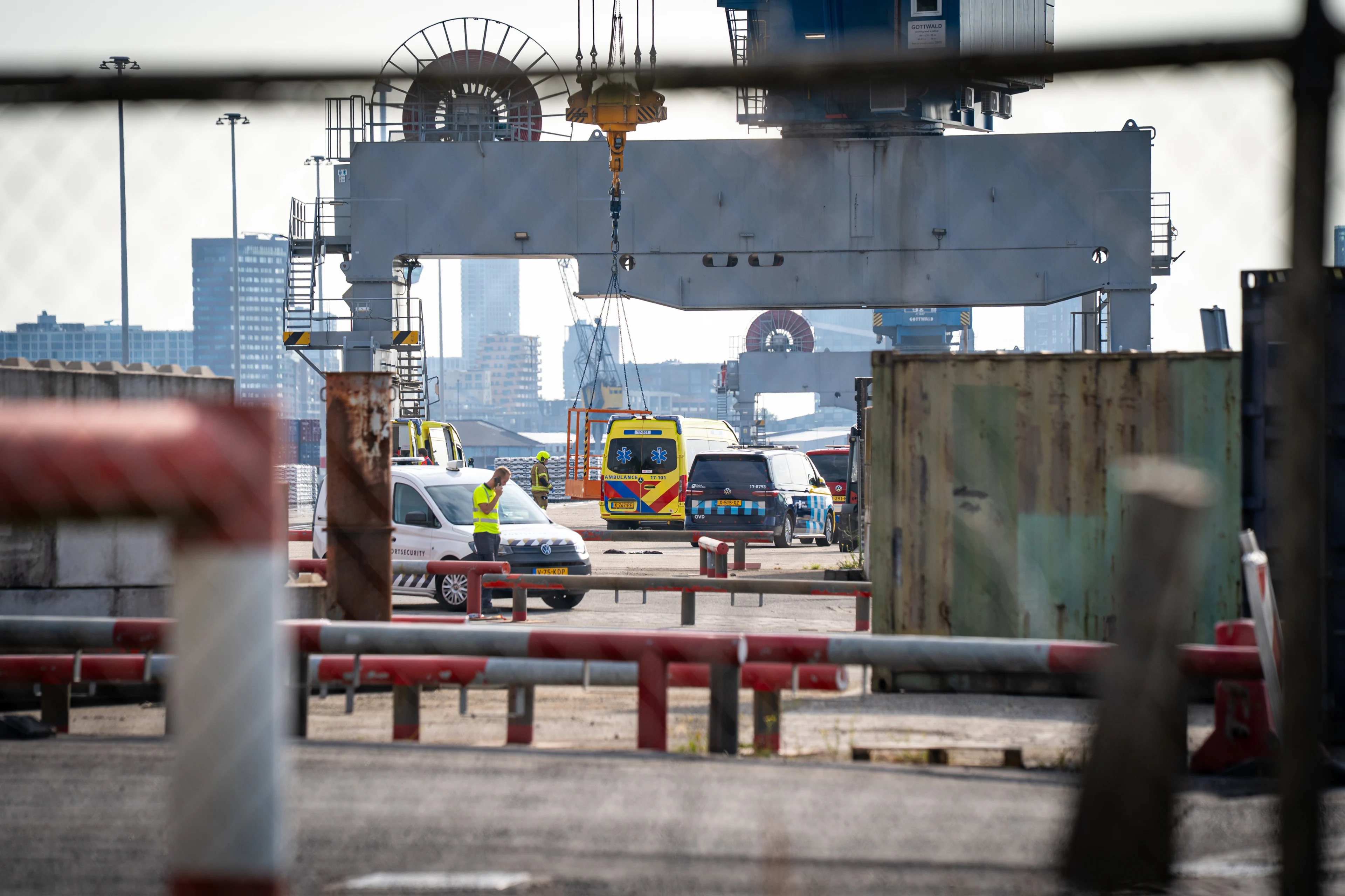 Twee zwaargewonden Rotterdamse haven buiten levensgevaar