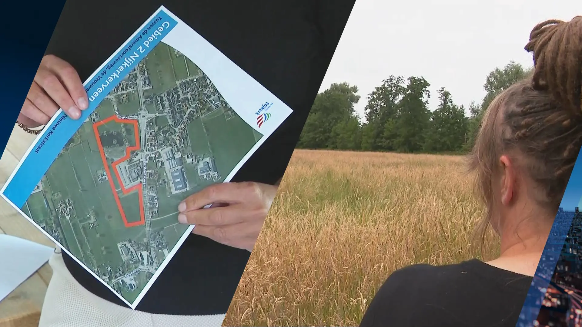 Bewoners Nijkerkerveen geschokt over mogelijk azc in de achtertuin