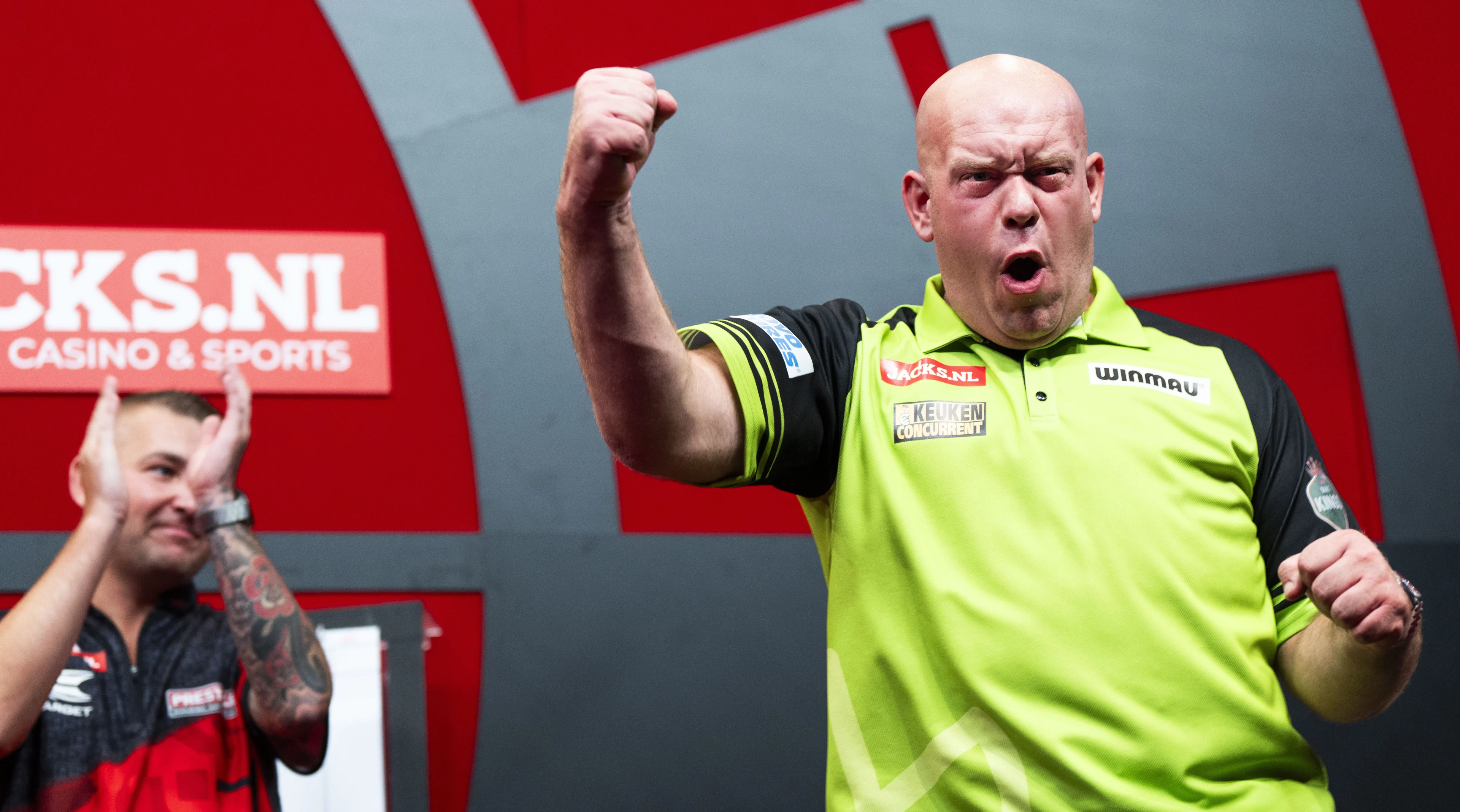 Darter Michael van Gerwen vecht zich naar finaleplek World Matchplay in Blackpool