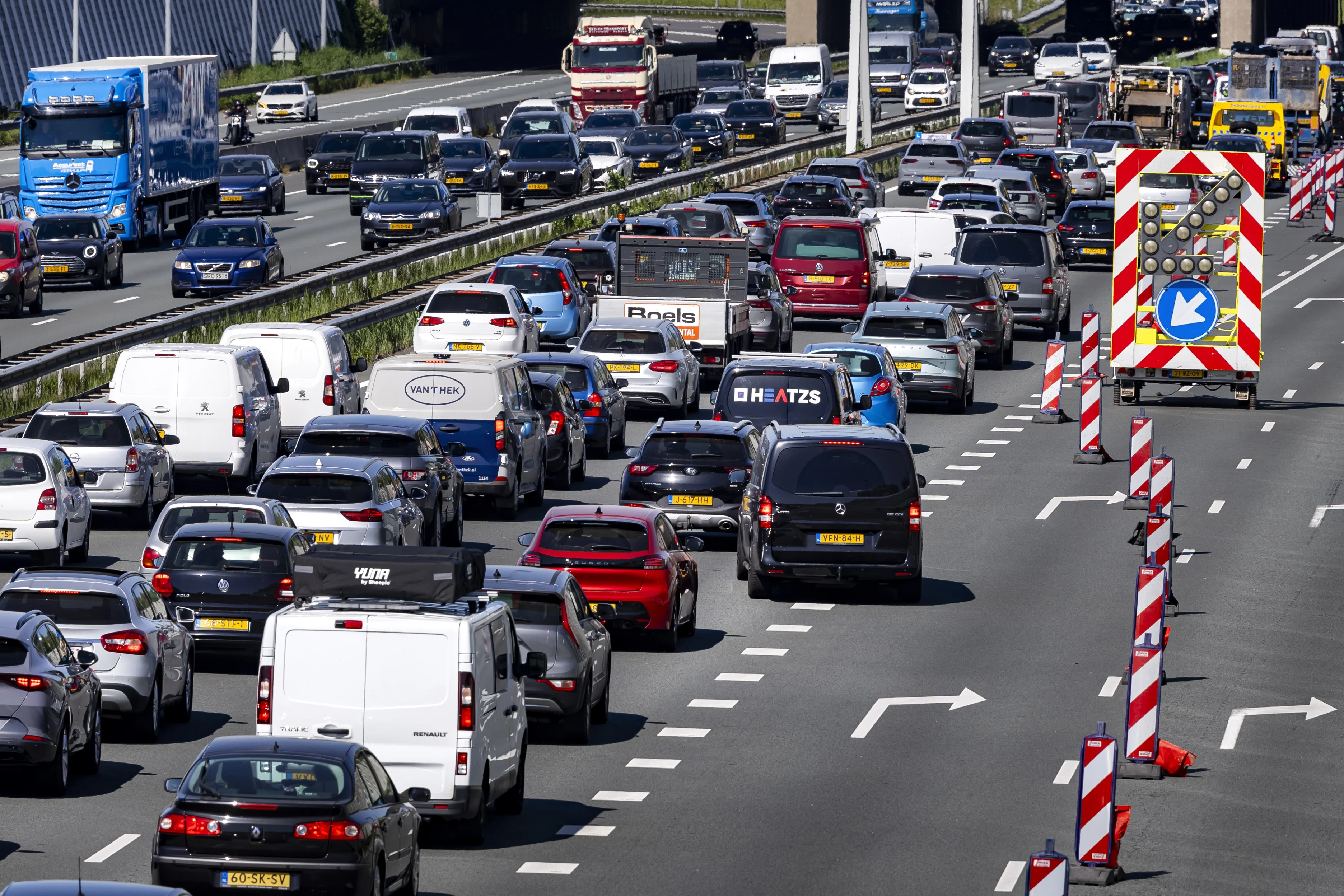 A1 richting Amsterdam zes weken afgesloten: zo reis je toch van A naar B