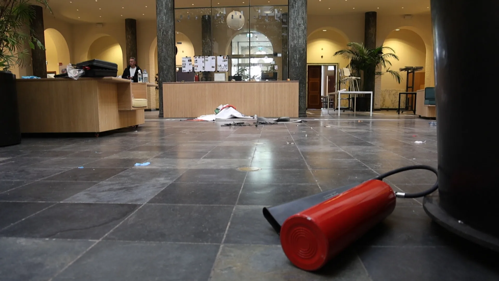 UvA verwacht 'enorm schadebedrag' door Maagdenhuisbezetting