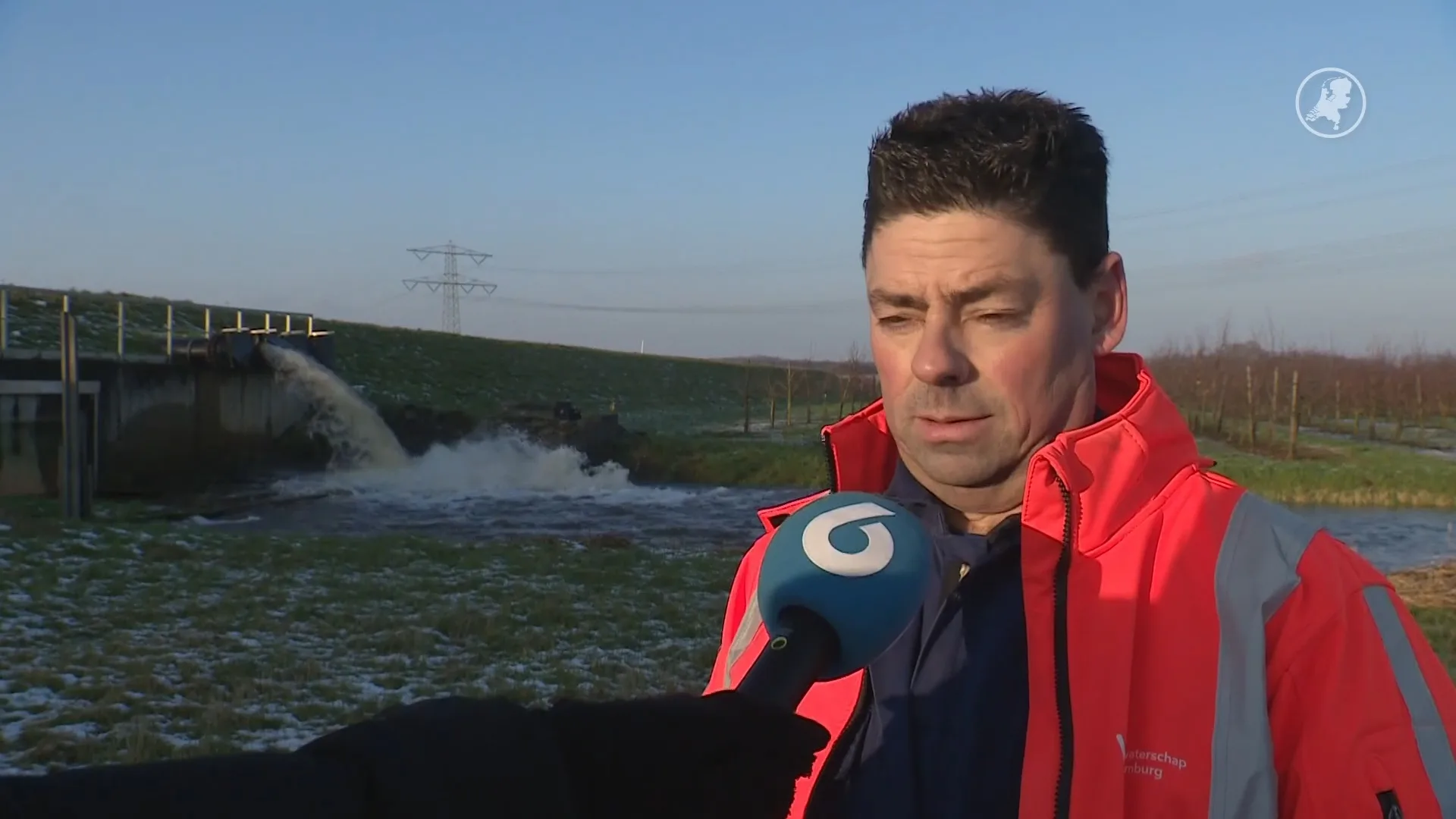 Waterschappen verwachten zondag piek van 'kleine hoogwatergolf'