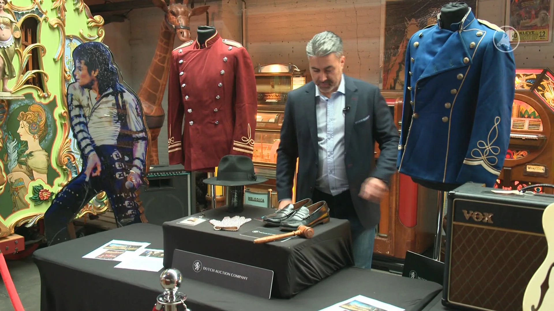 Zeldzame Michael Jackson-items onder de hamer in Tilburg