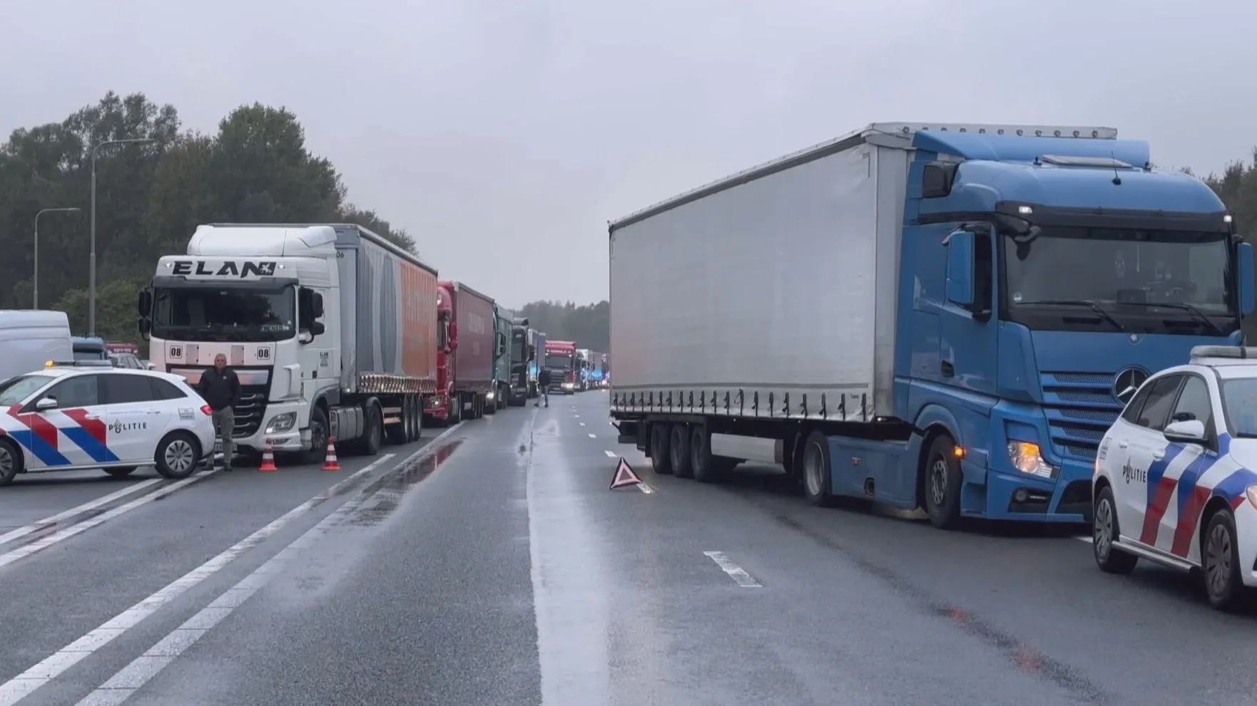 Alweer dode door ongeluk bij file voor grenscontrole Duitsland