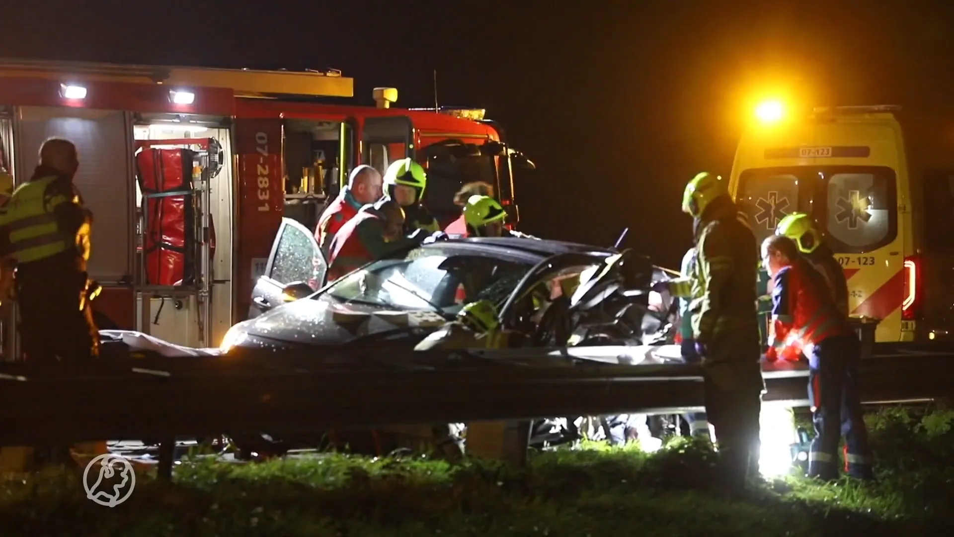 Automobilist overleden bij ongeval op A12 bij Ede
