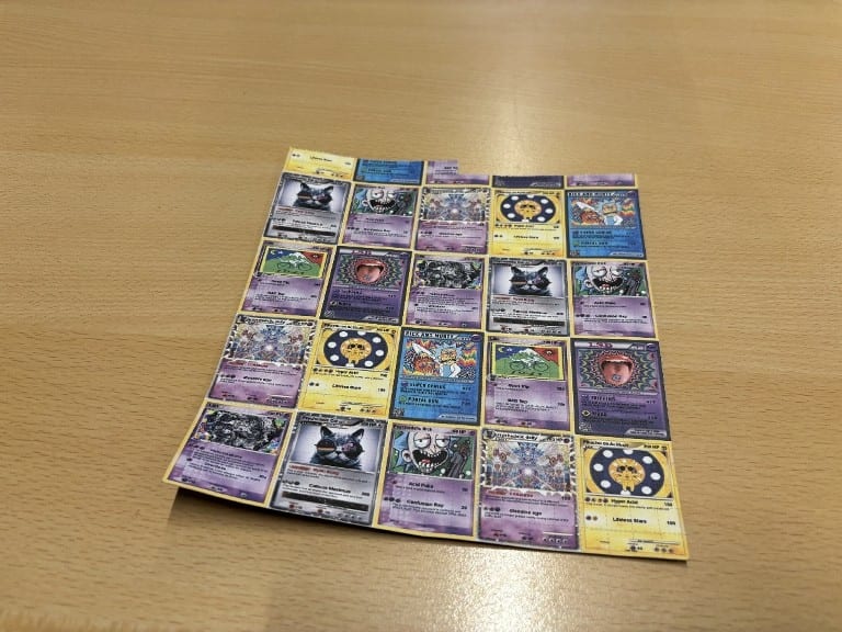 LSD geprint als Pokémonkaarten, ook honderden xtc- en erectiepillen gevonden