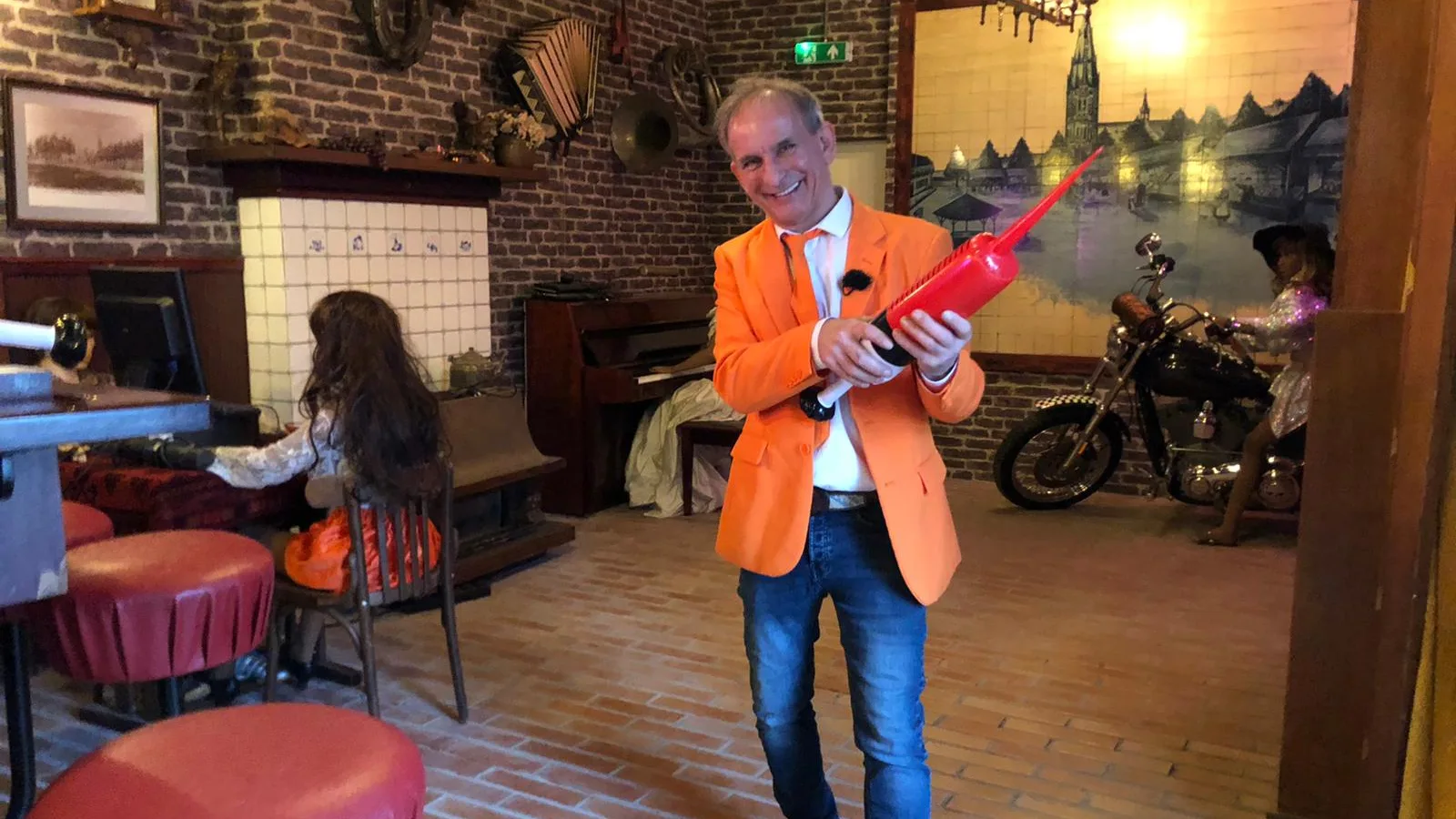 Alles dicht door corona en toch positief blijven, zelfs voor Johan Vlemmix een uitdaging