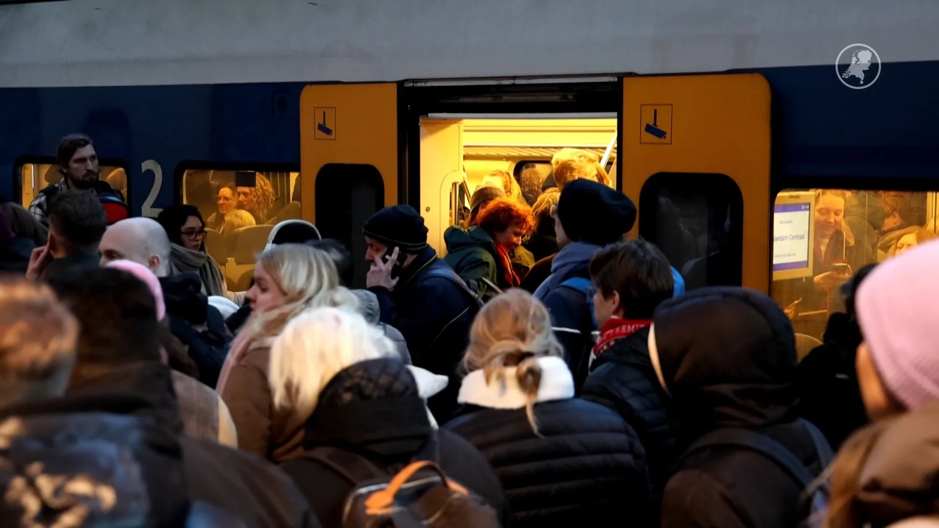 NS rijdt morgen grotendeels weer volgens de normale dienstregeling