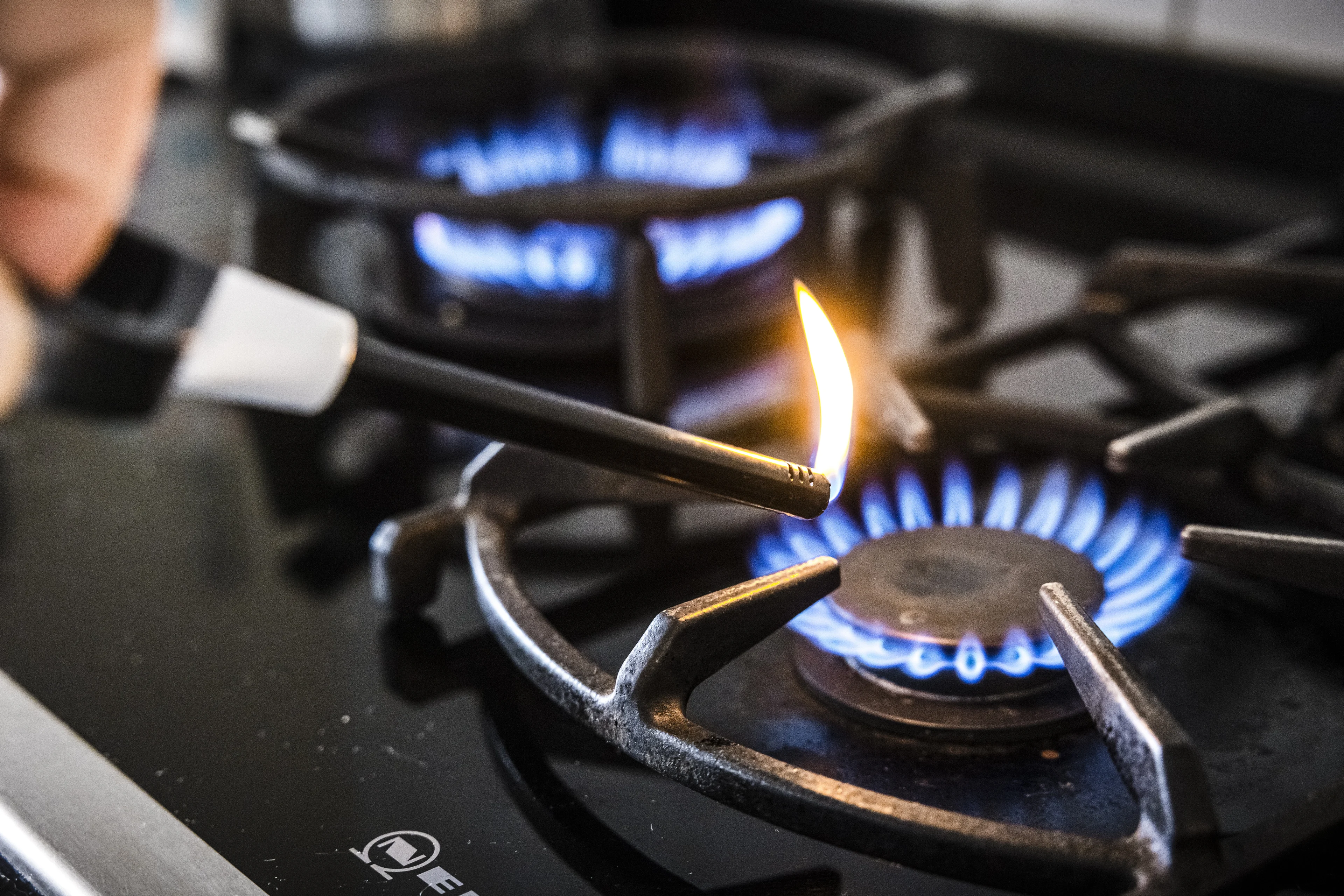 Meer giftige stoffen in huis wanneer je met gas kookt