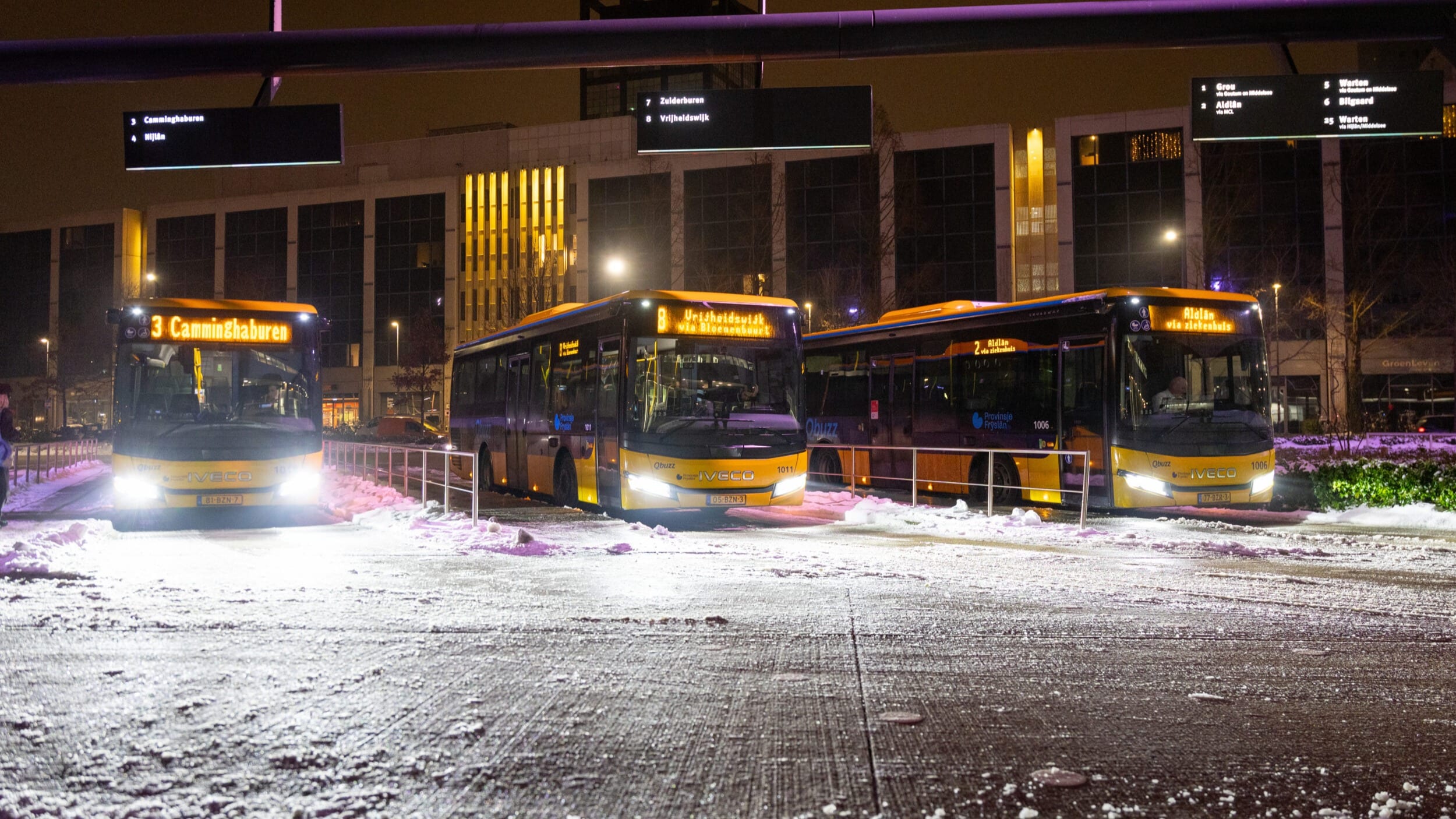 Maandagochtend geen bussen in noordelijke provincies, elders aanpassingen