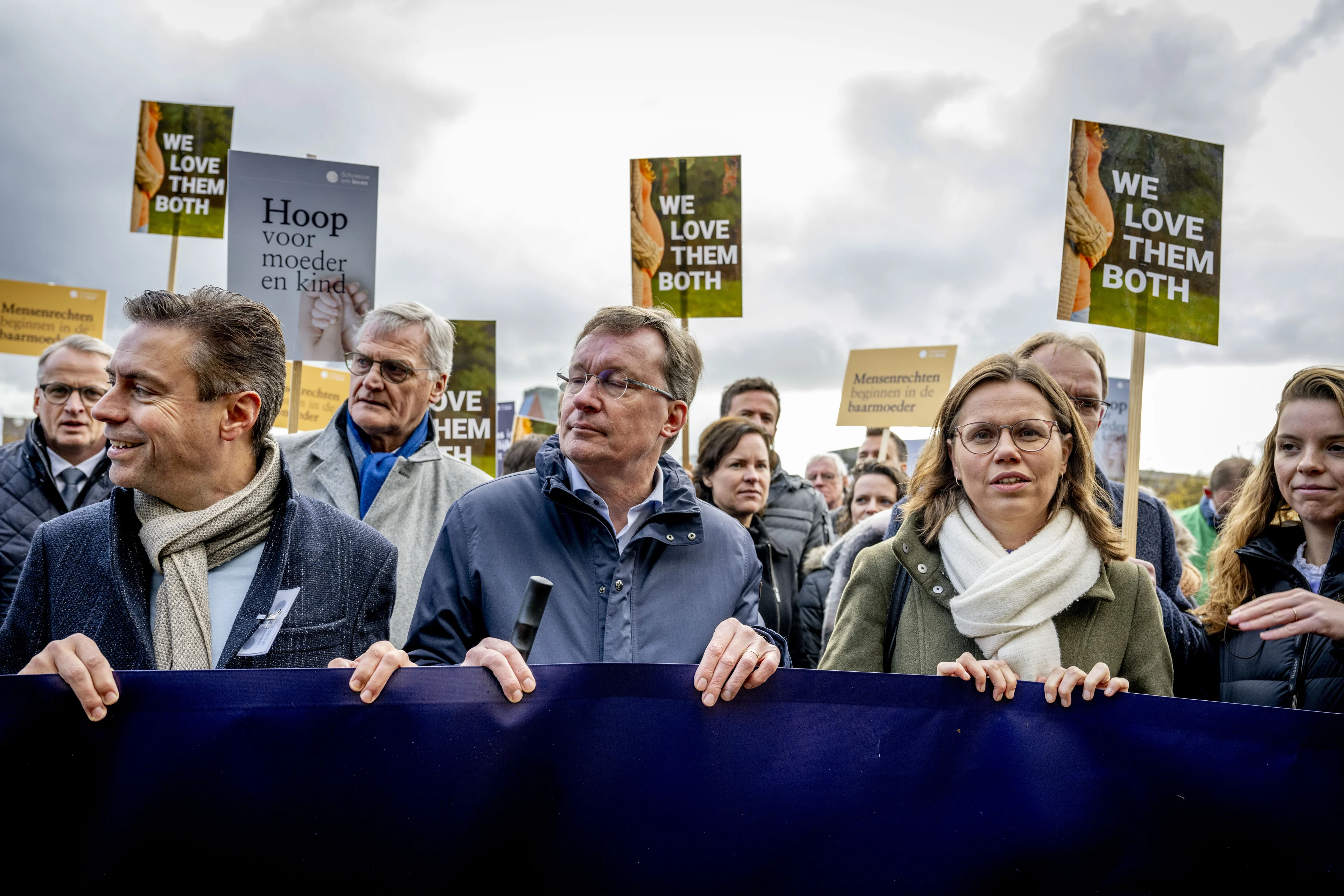 Meerdere politici aanwezig bij anti-abortus mars in Den Haag