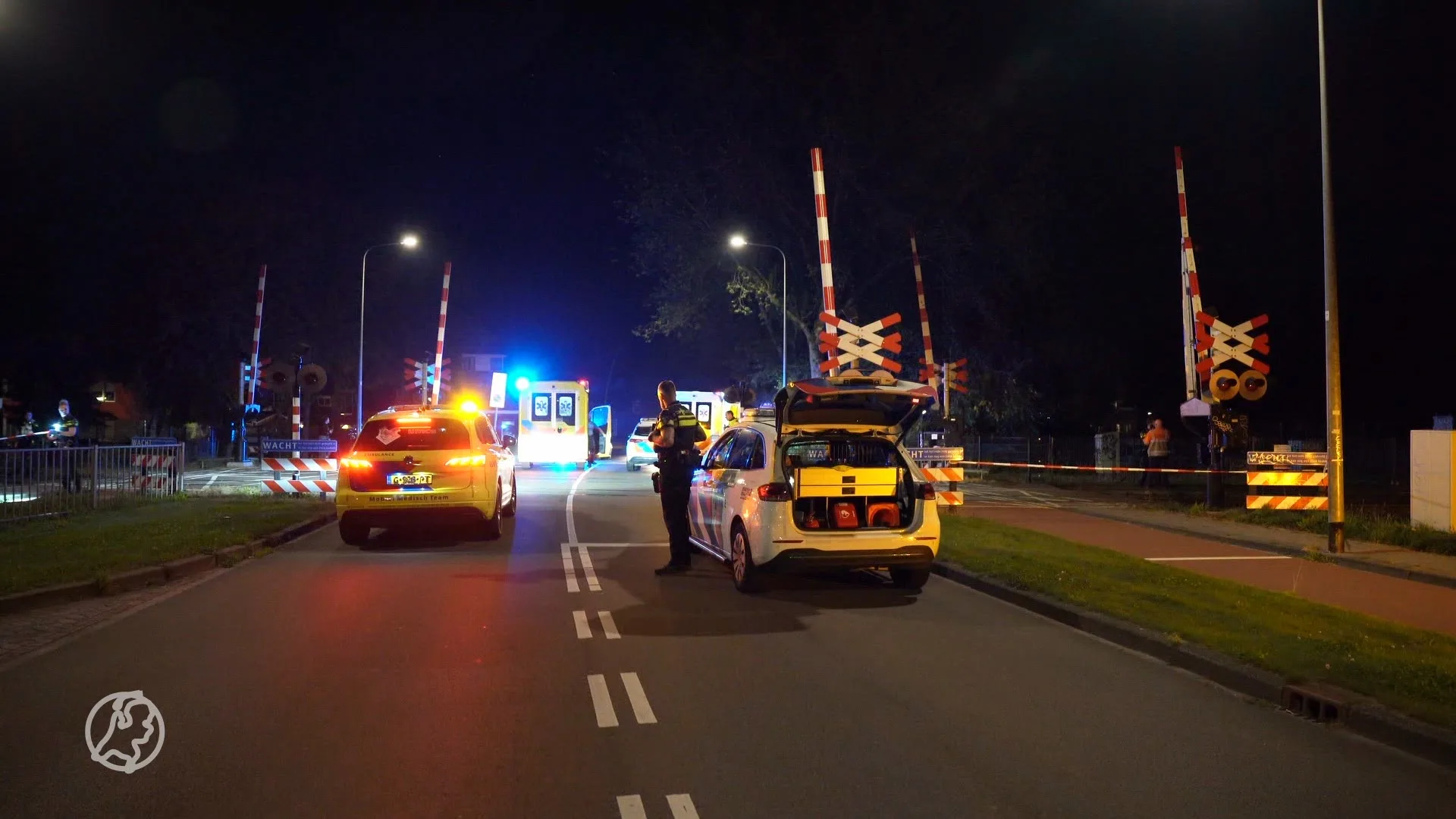 Dodelijke aanrijding bij spoorwegovergang in Groningen