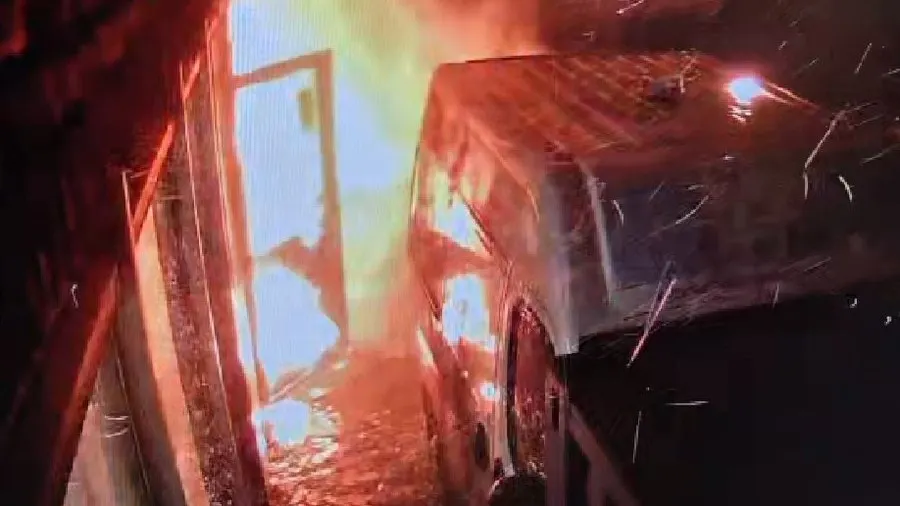 Brand bij Rode Kruis Ziekenhuis Beverwijk na explosie