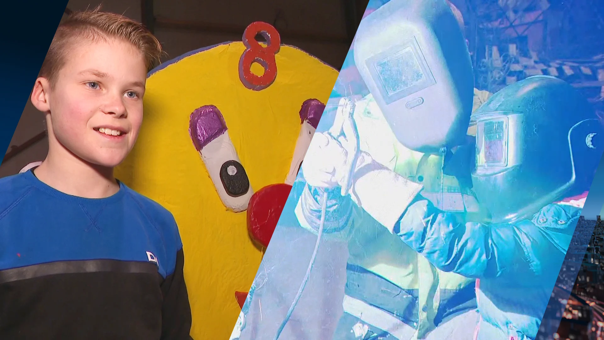 Carnaval barst bijna los: Handelse kinderen leggen laatste hand aan wagens voor optocht