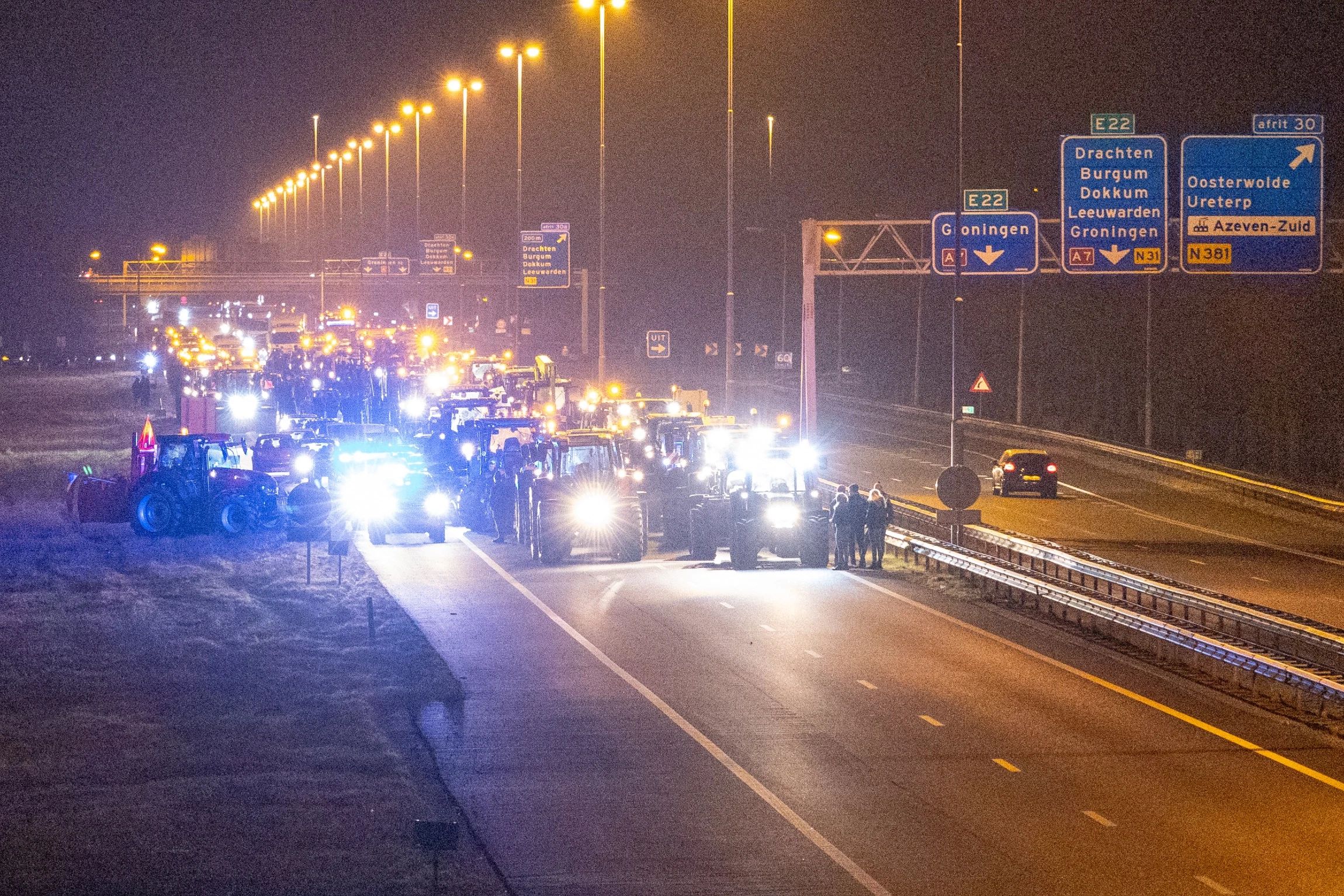 ANWB waarschuwt: boerenacties gaande op verschillende snelwegen