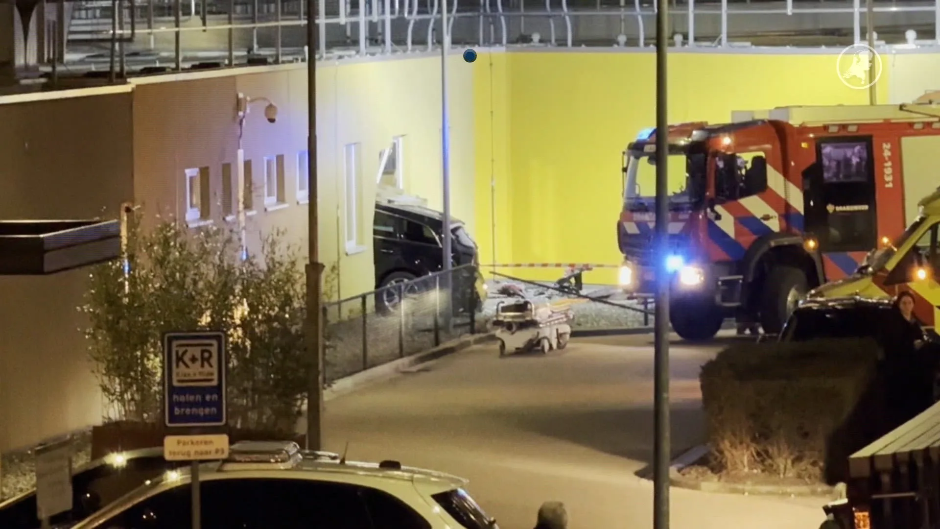 Bestuurder rijdt ziekenhuis Heerlen binnen