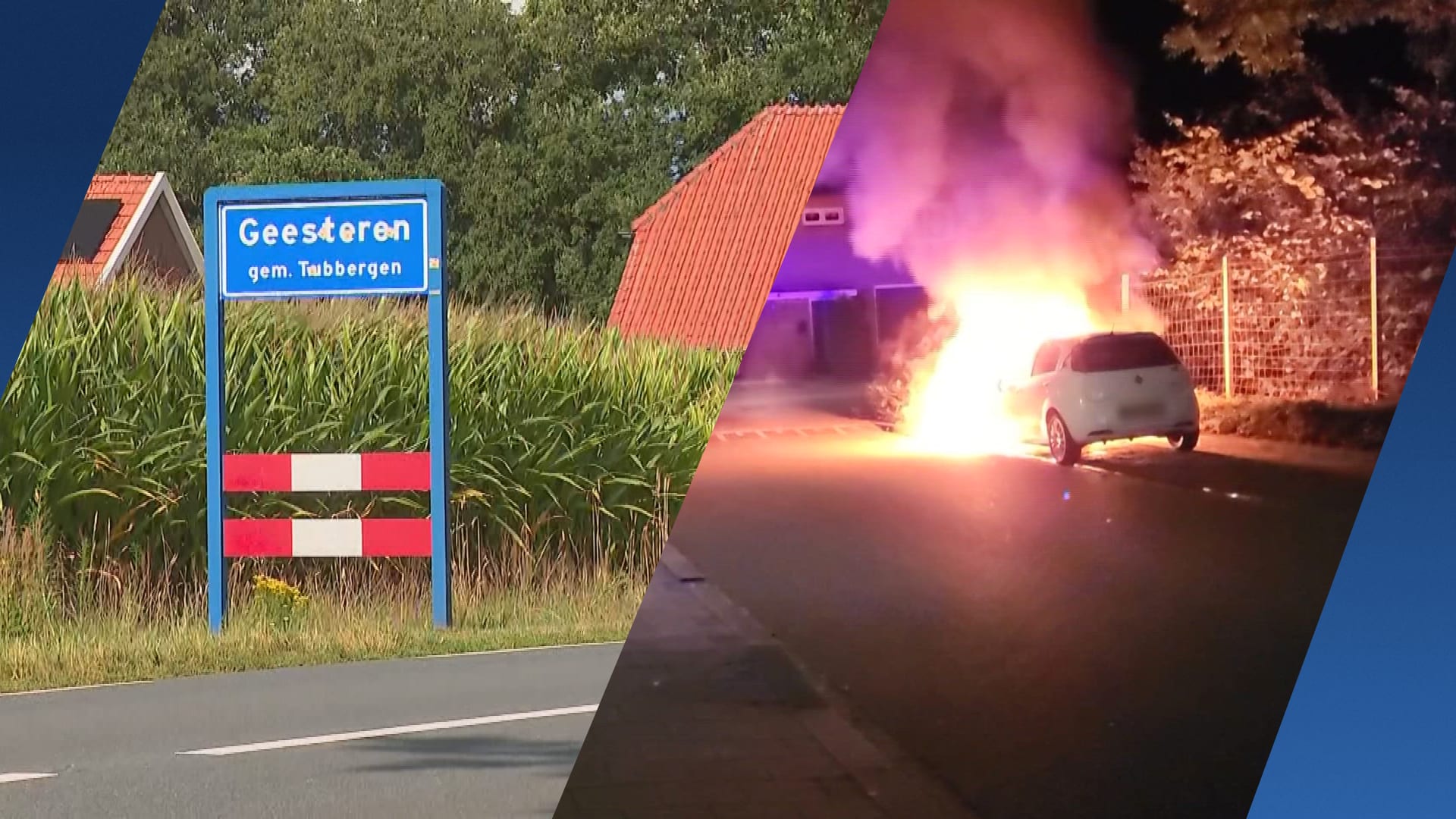 Politie na onderzoek: auto Syrisch gezin in Geesteren is in brand gestoken