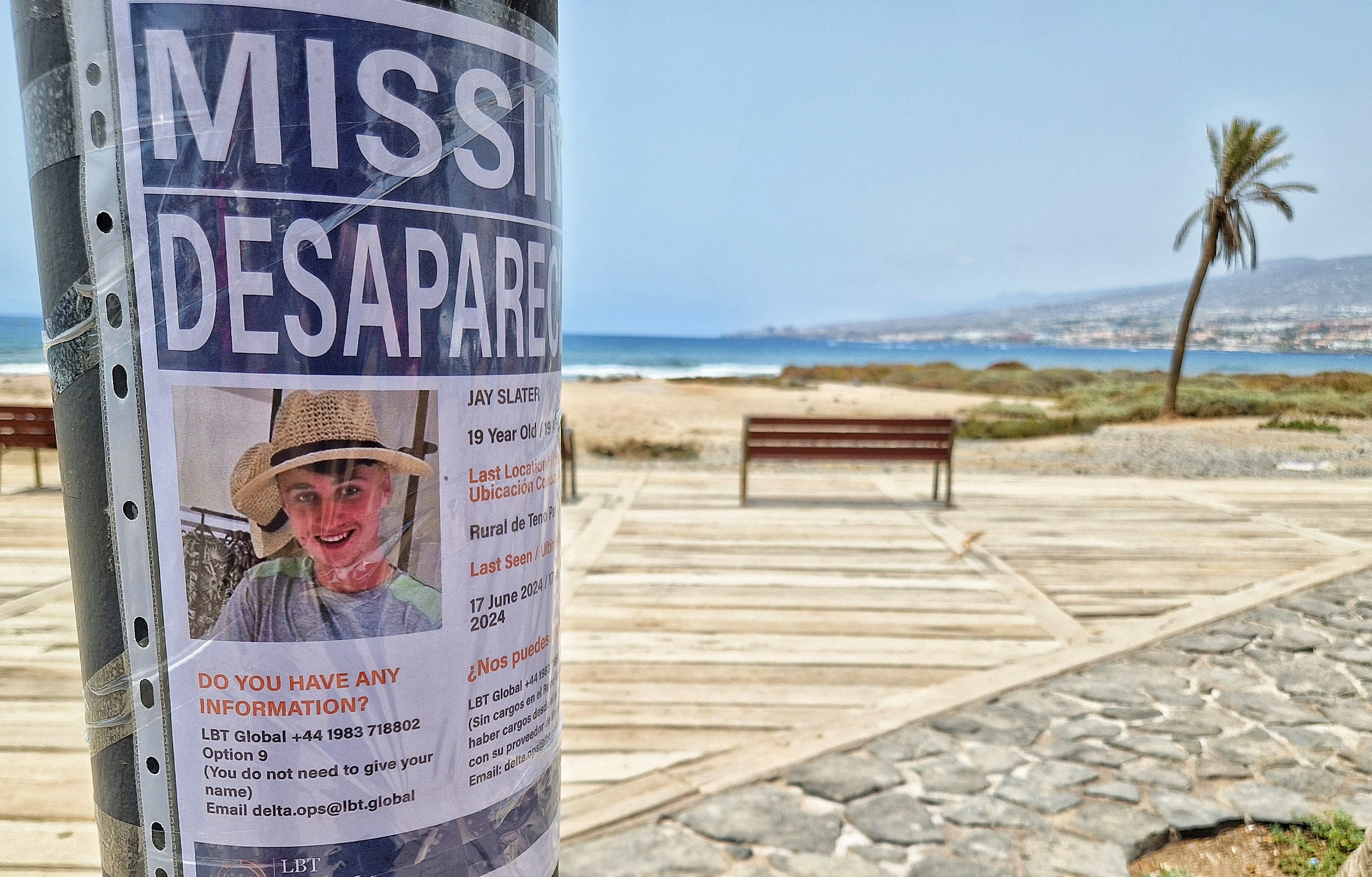 Lichaam gevonden in zoektocht naar vermiste Jay Slater op Tenerife