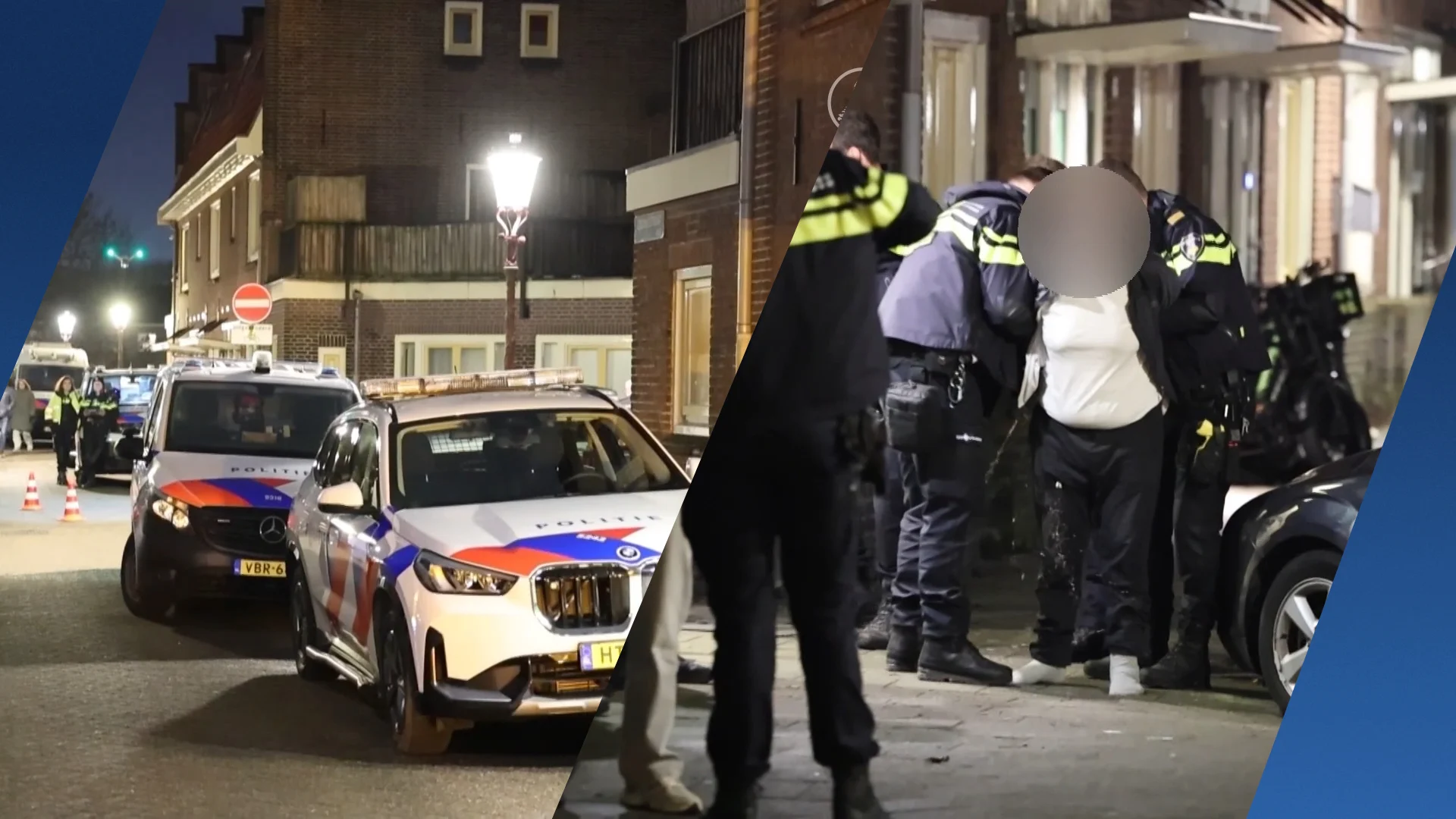 Man (78) bedreigt agenten met mes en bekogelt hen met spullen