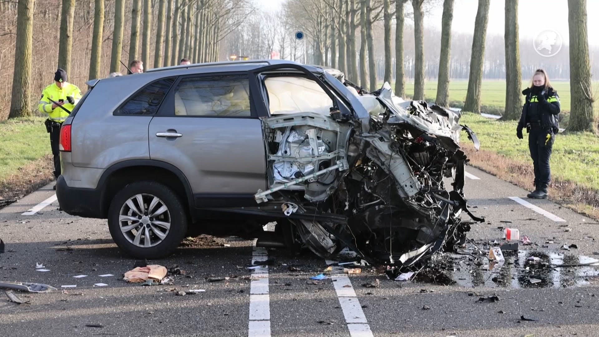 Man (64) overleden bij eenzijdig ongeval op N214 bij Wijngaarden