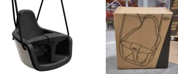 Gevaarlijke kinderschommel teruggeroepen om kantelgevaar